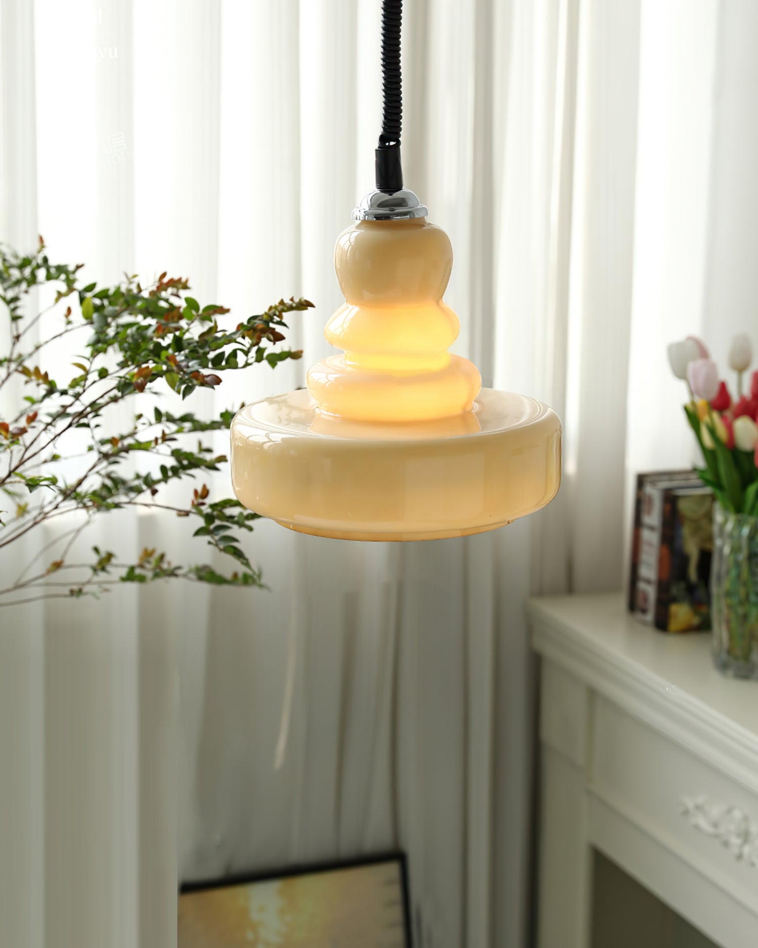 Gourd Glass Pendant Light - Lumpaz