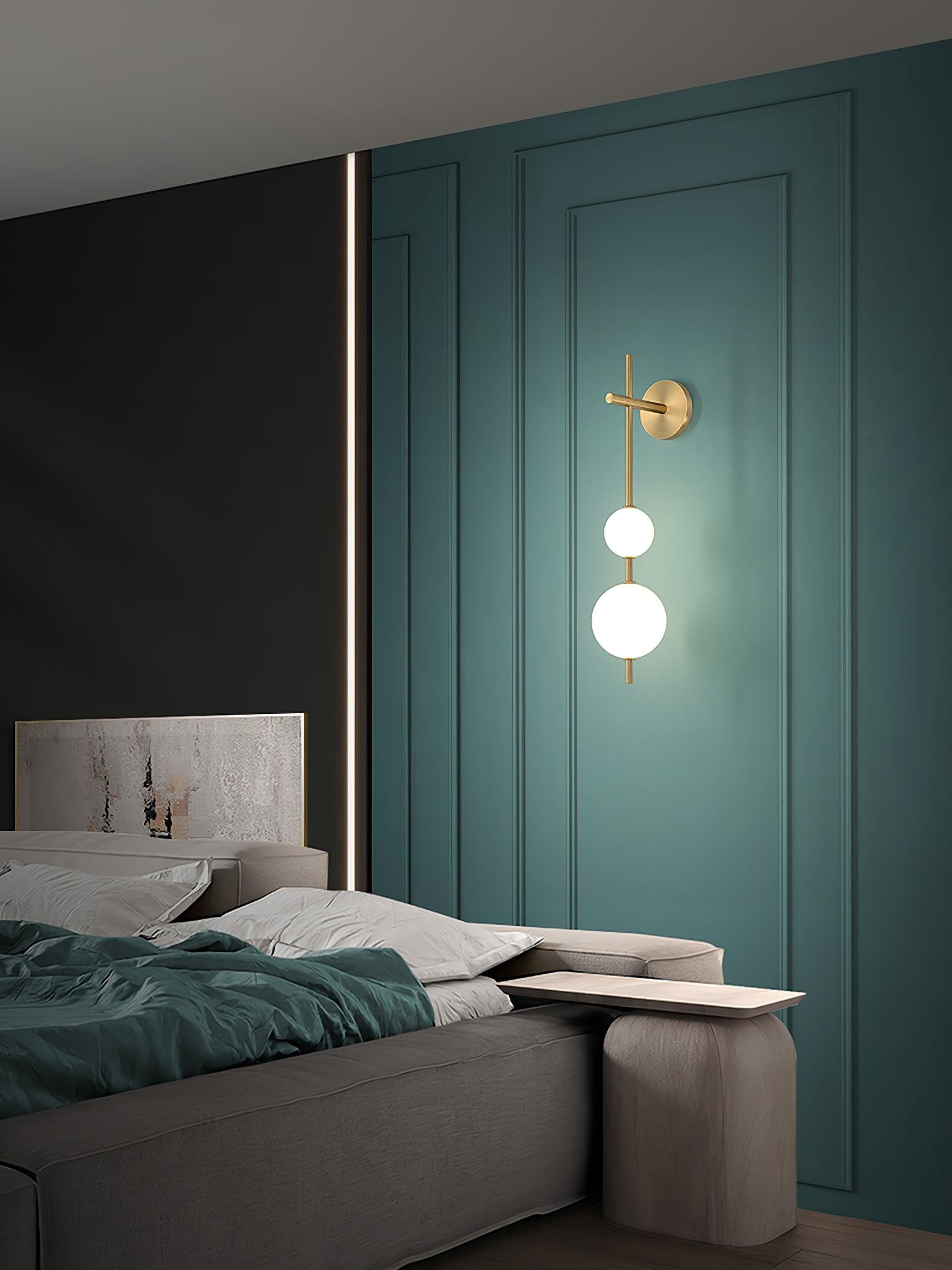 Vertical Globe Wall Lamp - Lumpaz