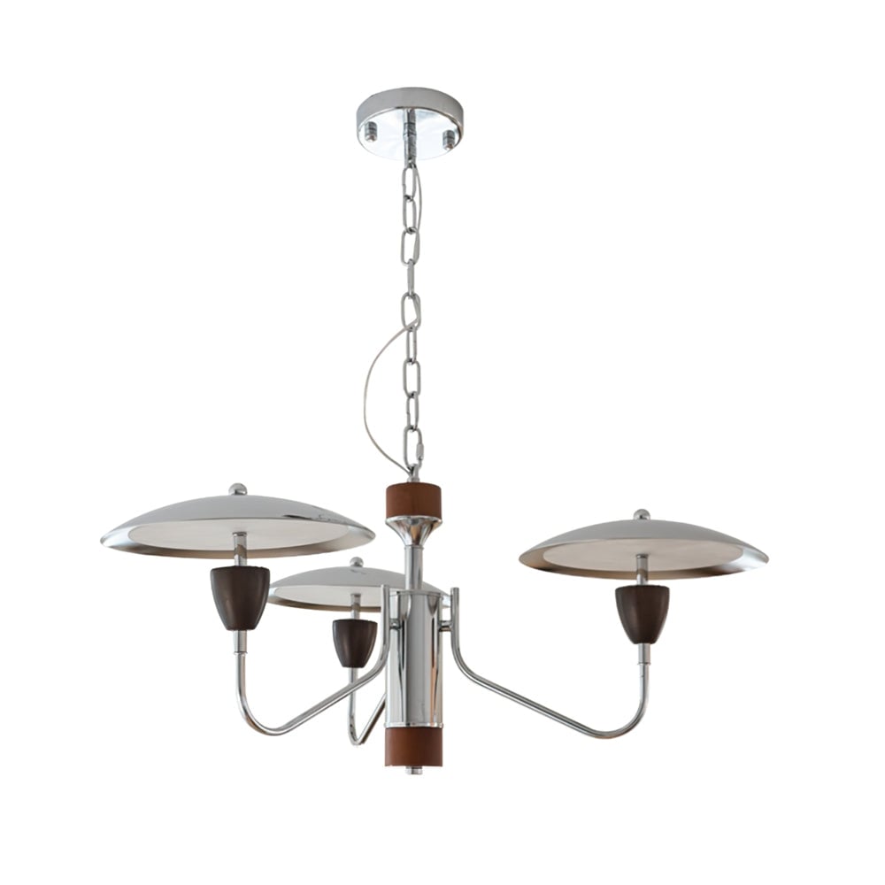 Peggy Chrome Chandelier - Lumpaz