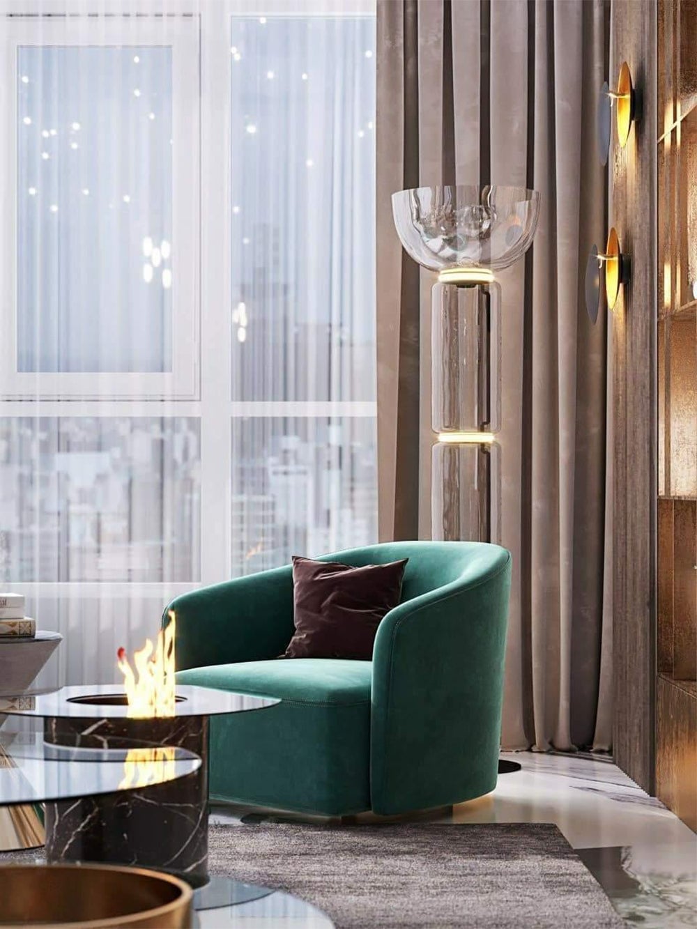 Noctambule Floor Lamp - Lumpaz