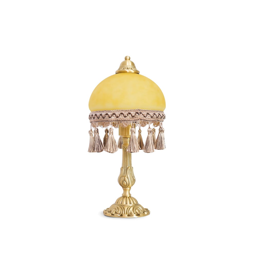French Tassels Brass Table Lamp - Lumpaz