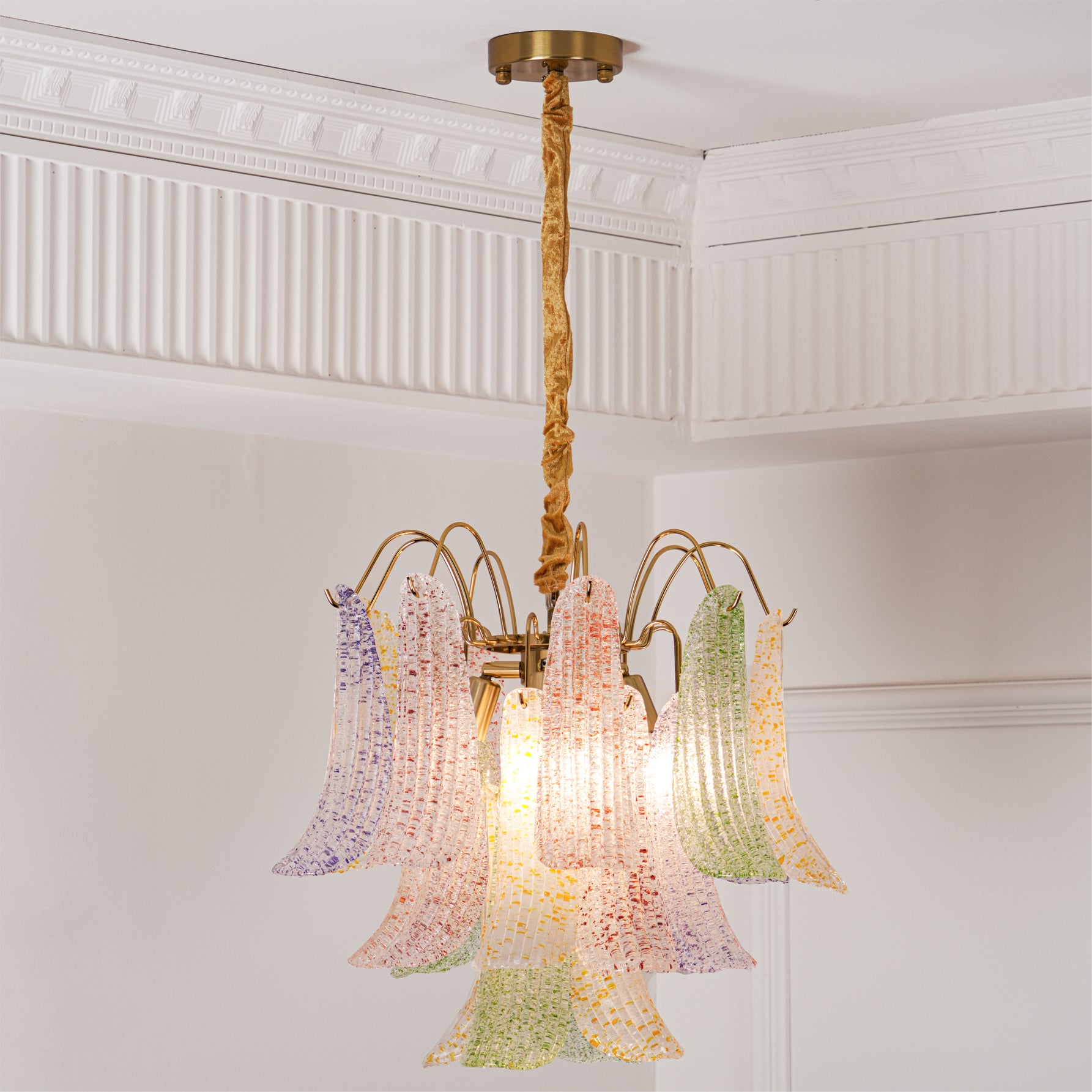 Mazzega Murano Glass Chandelier - Lumpaz