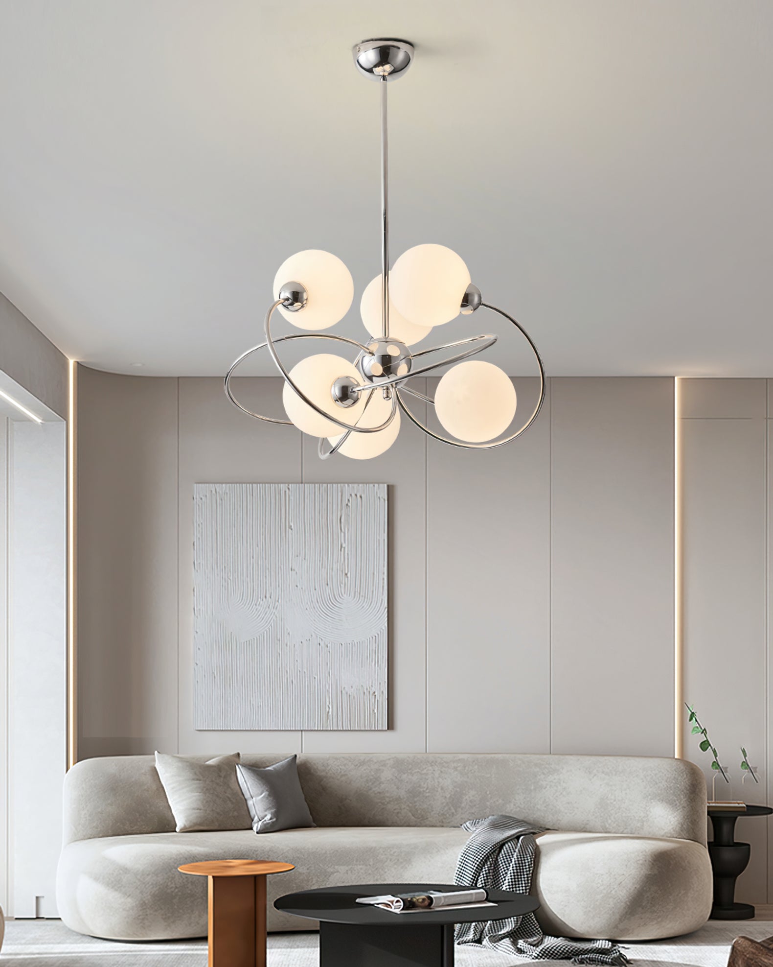 Sputnik Space Age Chandelier - Lumpaz