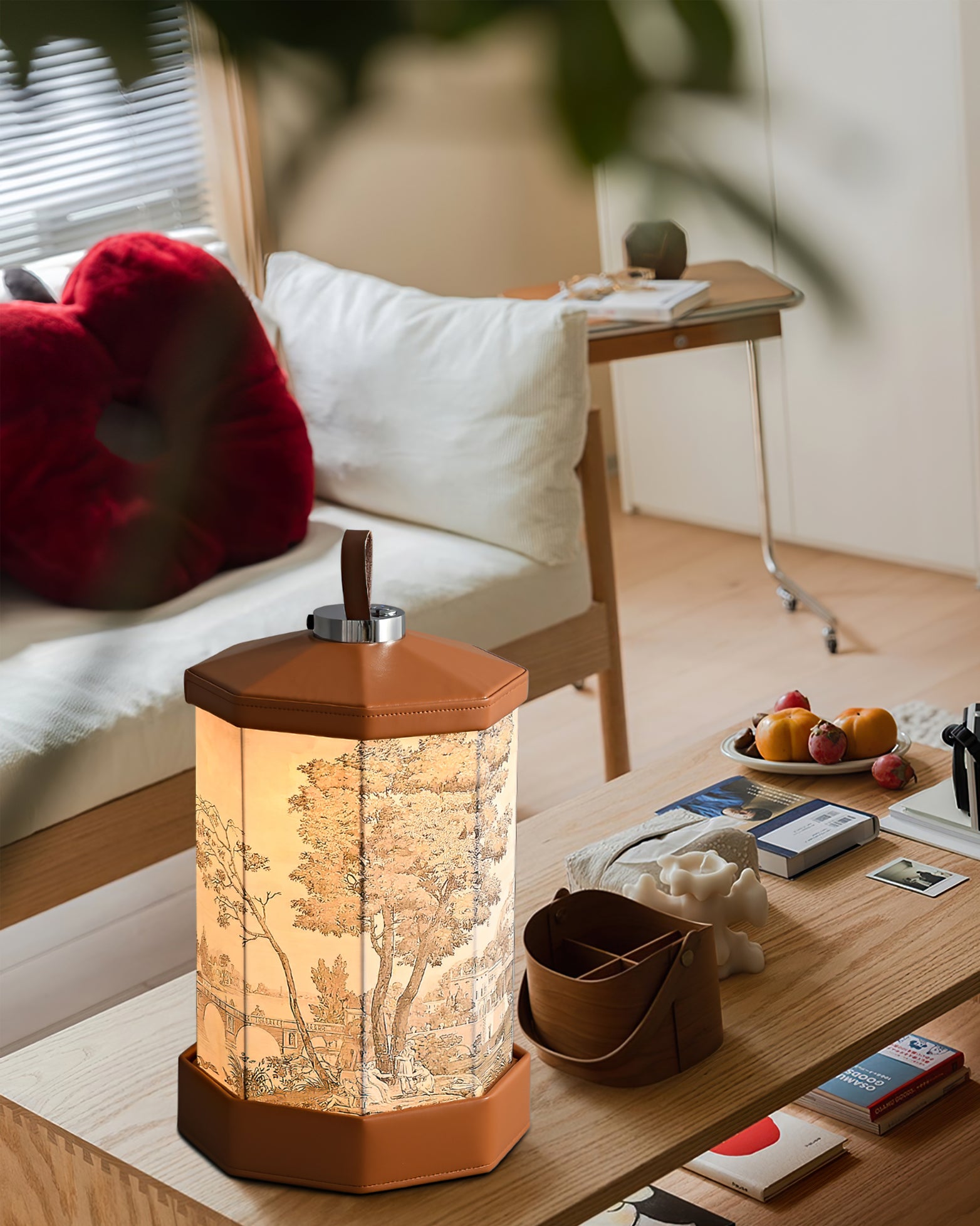 Castle Built-in Battery Table Lamp - Lumpaz