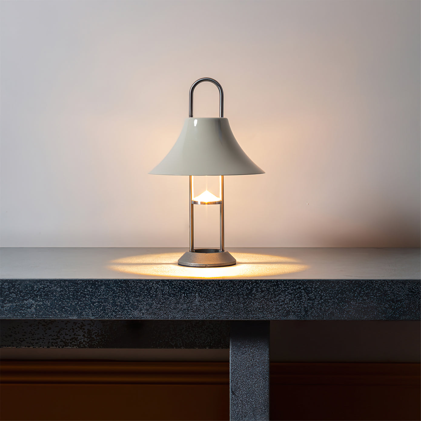 Mousqueton Outdoor Built-in Battery Table Lamp - Lumpaz