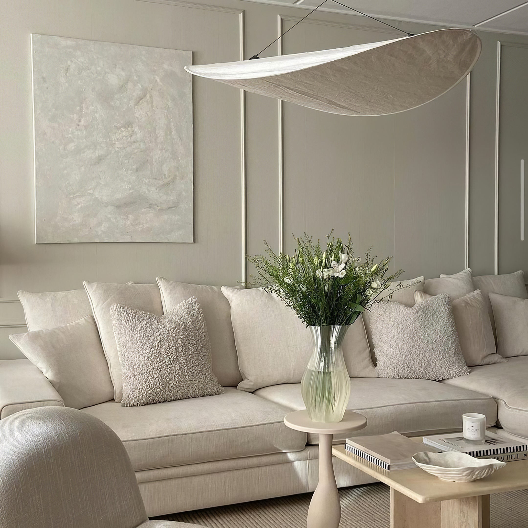 Tense Tyvek Pendant Lamp - Lumpaz