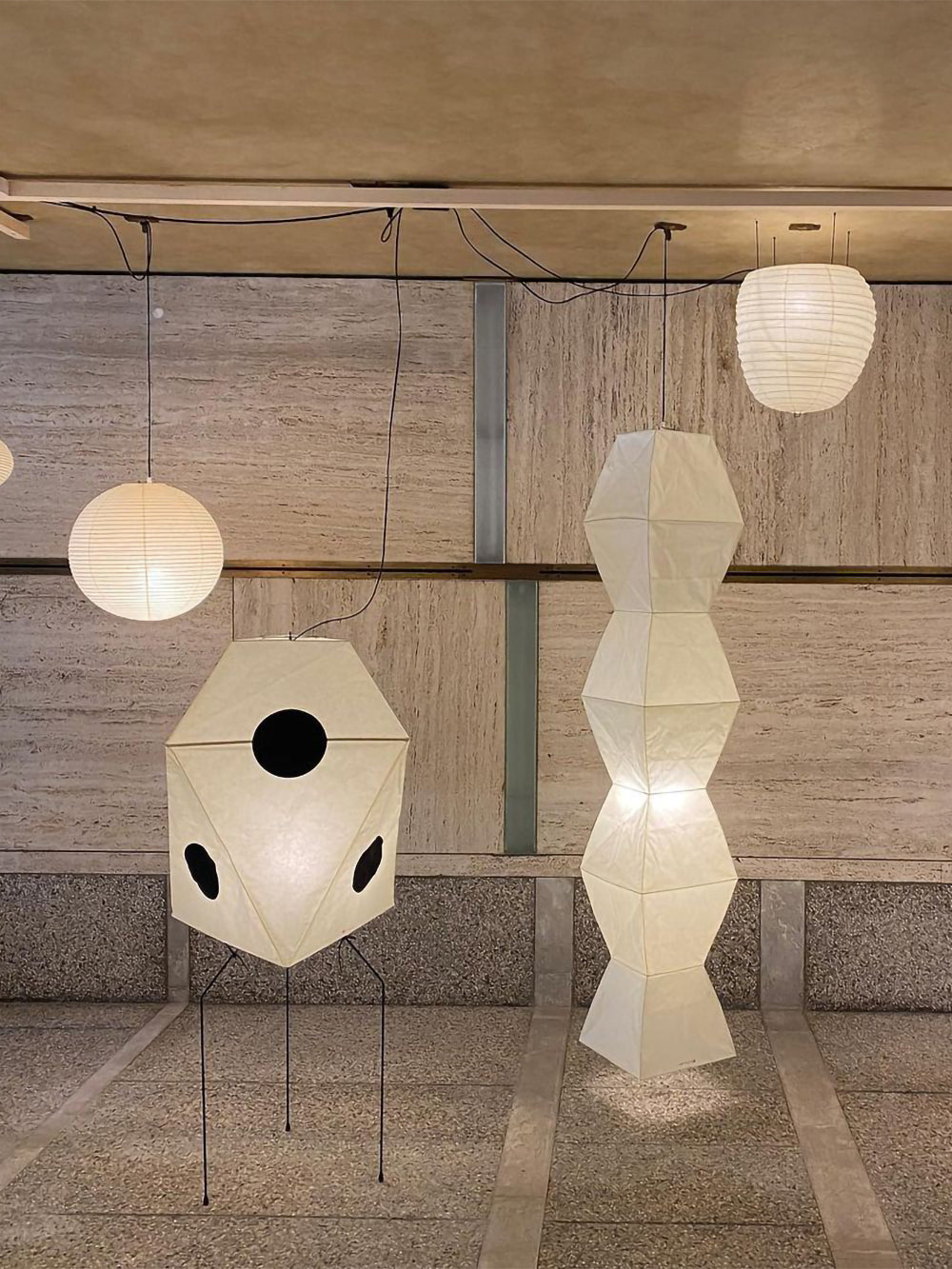 Washi Paper Floor Lamp - Lumpaz