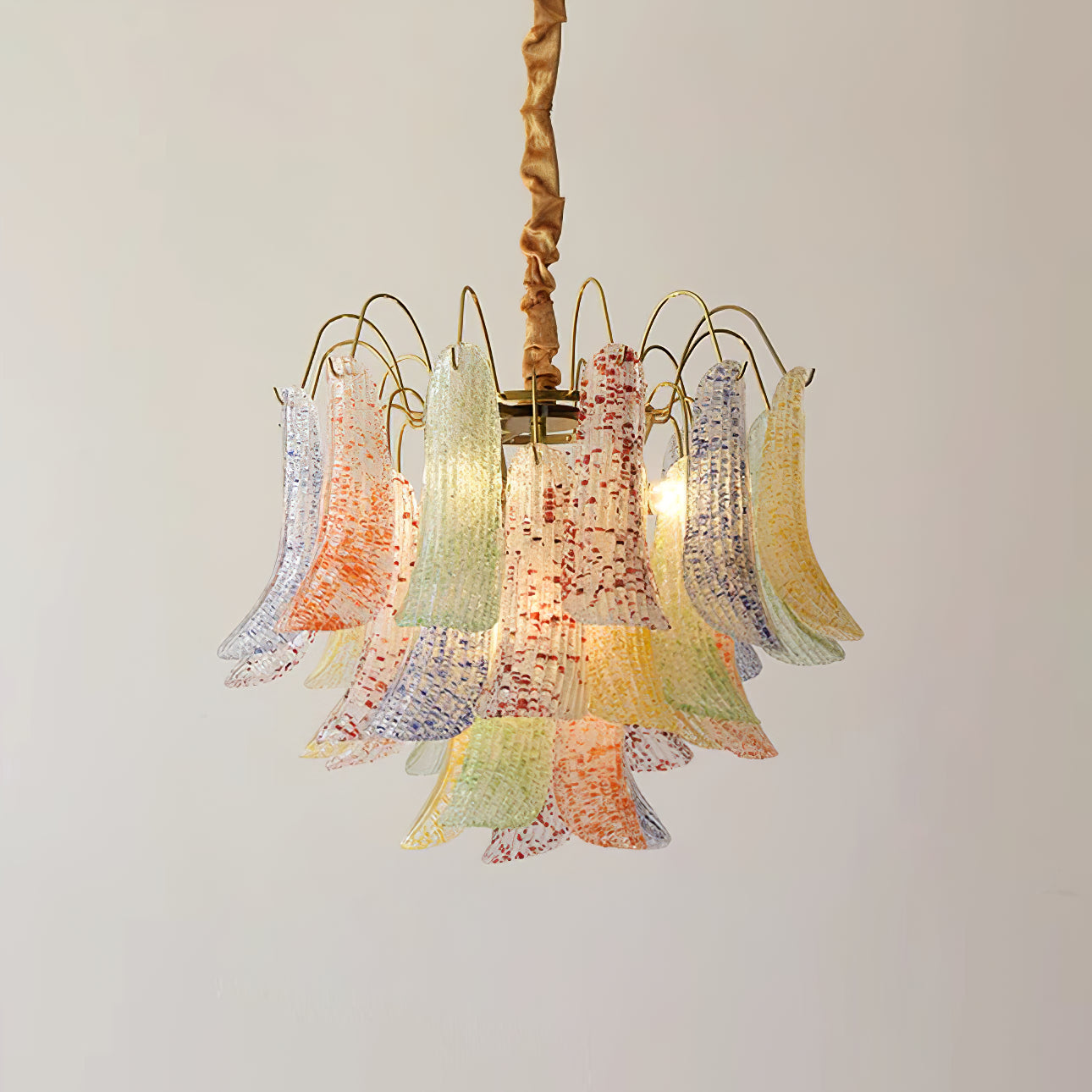 Mazzega Murano Glass Chandelier - Lumpaz