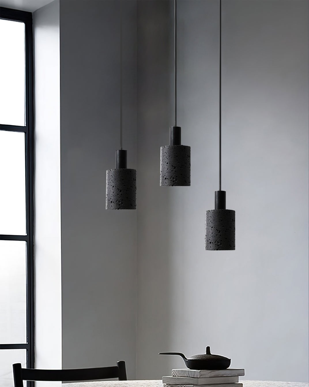 N Stone Pendant Lamp - Lumpaz