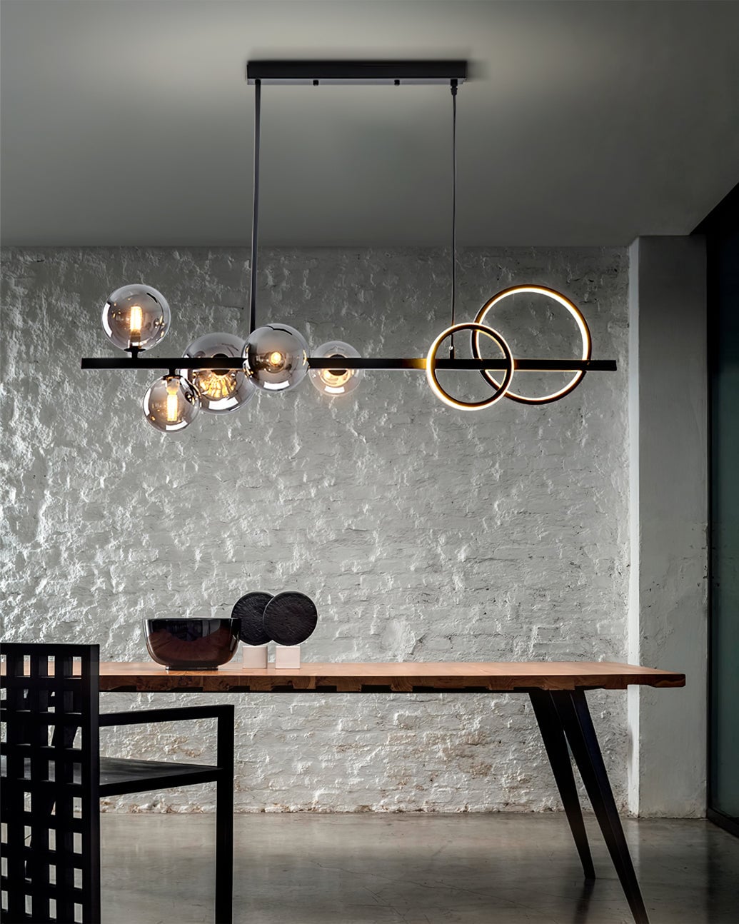 Bubi Glass Chandelier - Lumpaz