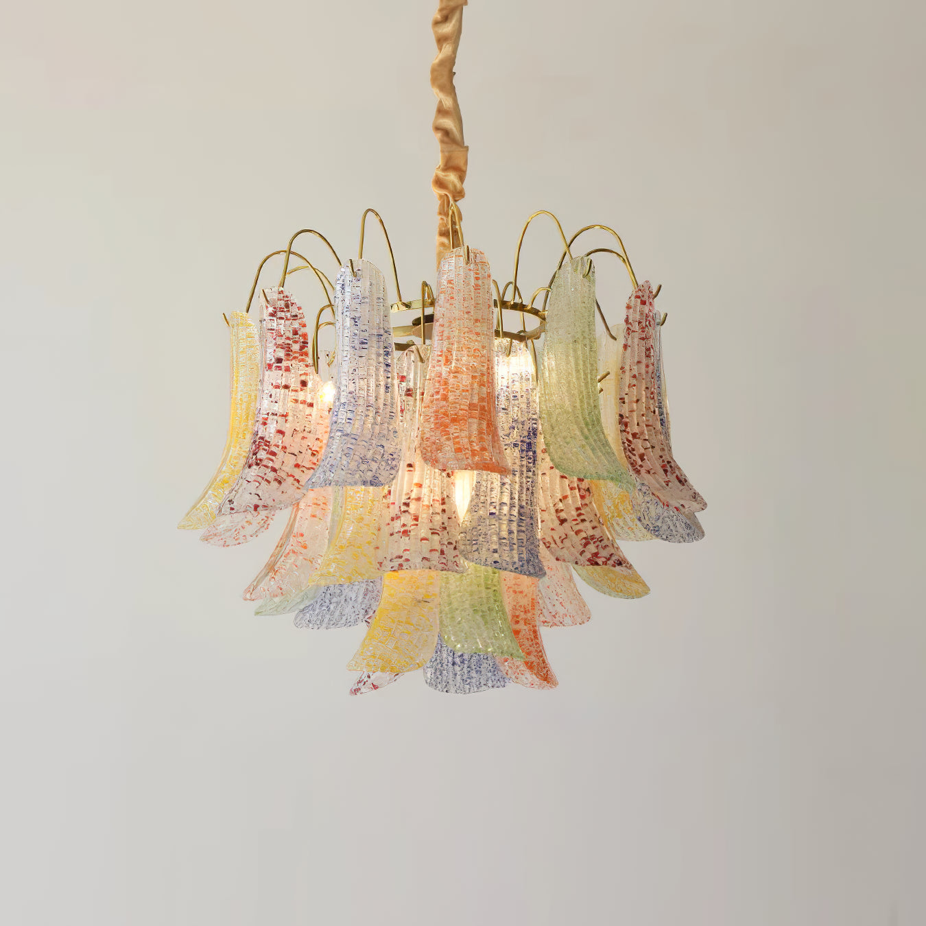 Mazzega Murano Glass Chandelier - Lumpaz