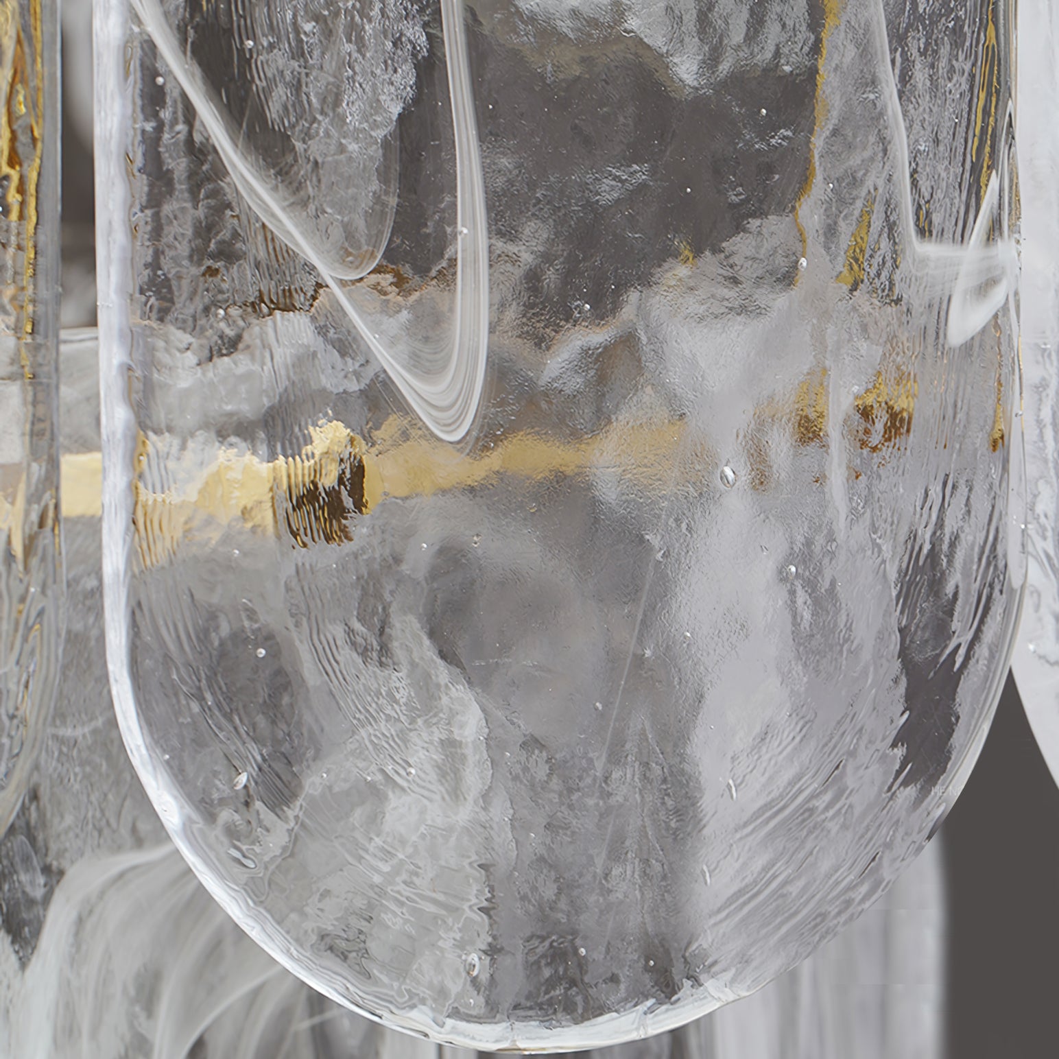 Nason Brass Chandelier - Lumpaz