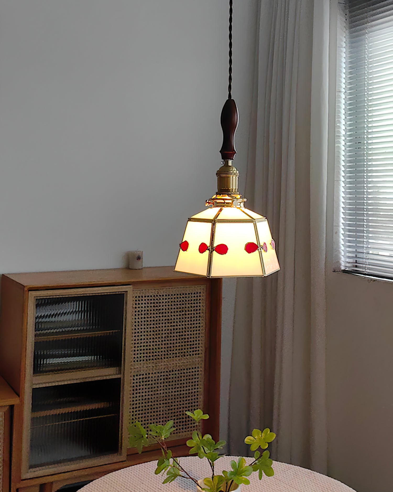 Stained Glass Pendant Lamp - Lumpaz