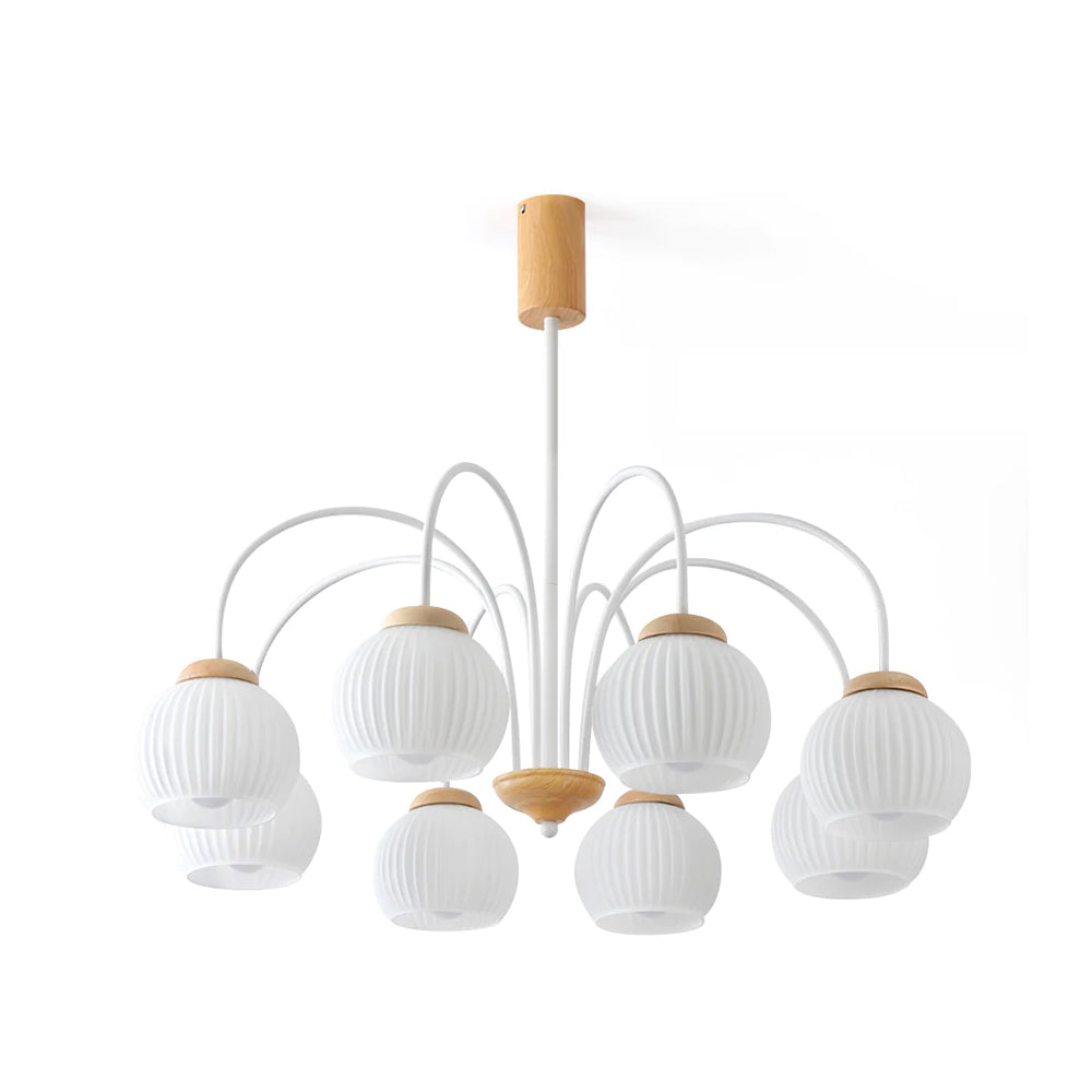 Molecural Wood Chandelier - Lumpaz