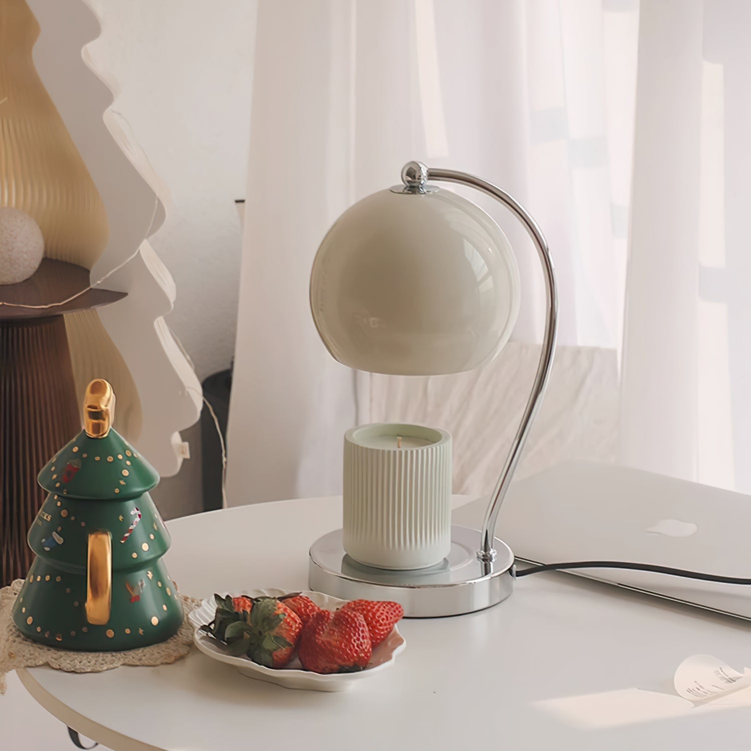 Grfit Candle Table Lamp - Lumpaz