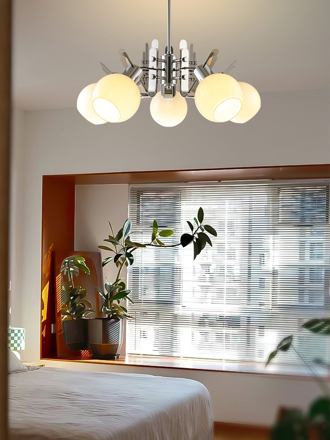 Geometrical Glass Chandelier - Lumpaz