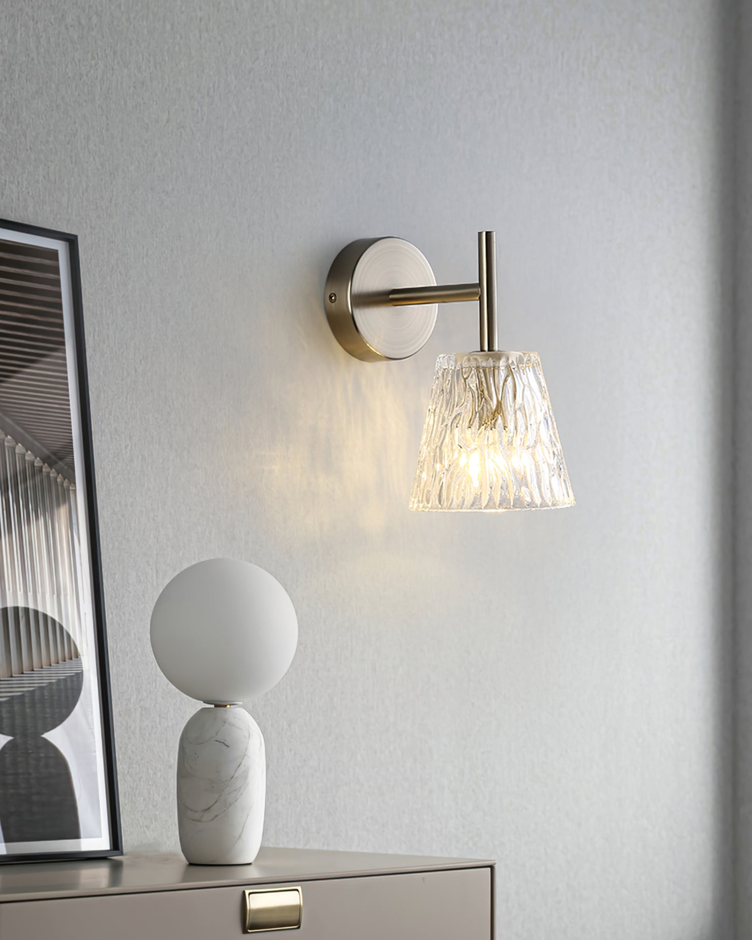 Filiyano Glass Wall Lamp - Lumpaz