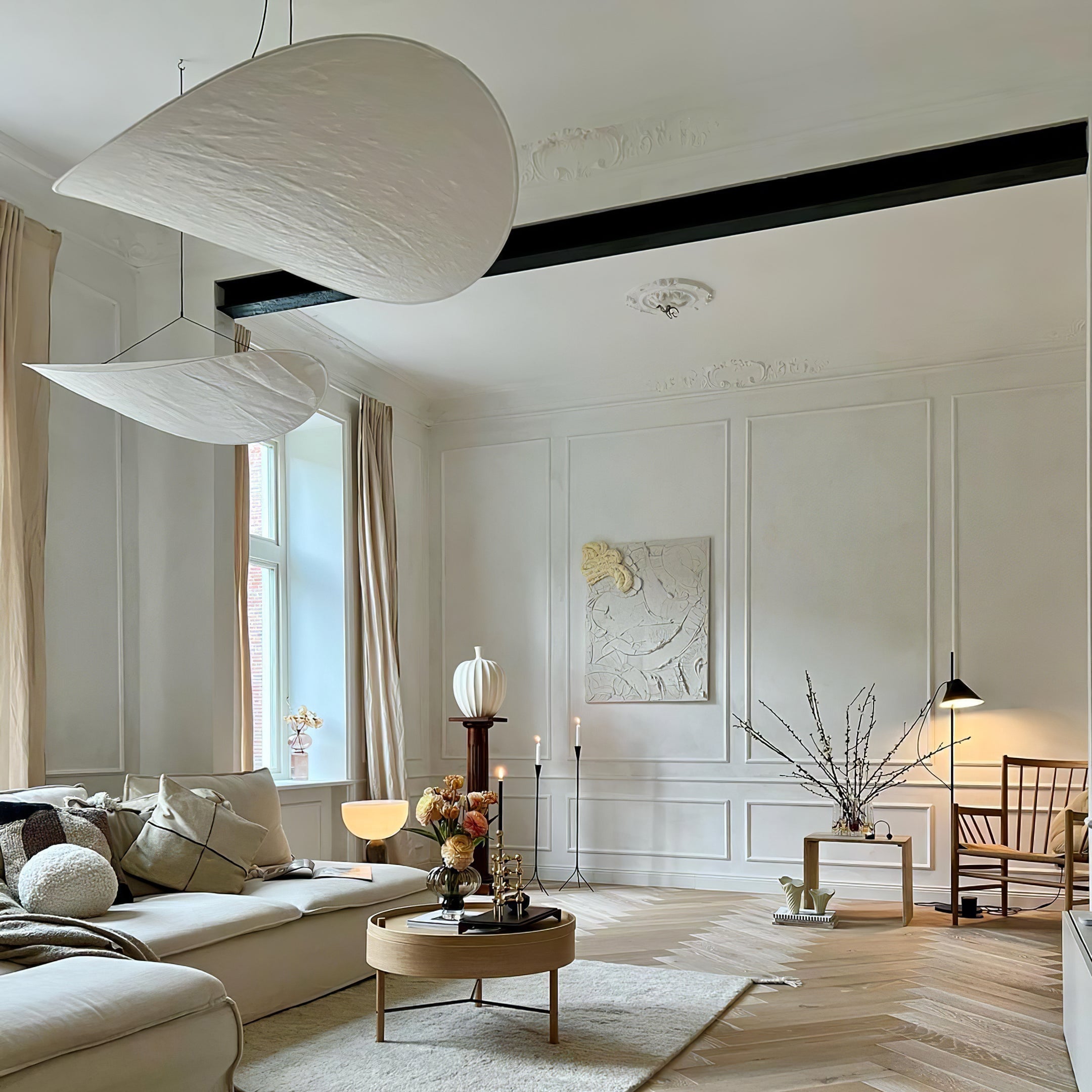 Tense Tyvek Pendant Lamp - Lumpaz