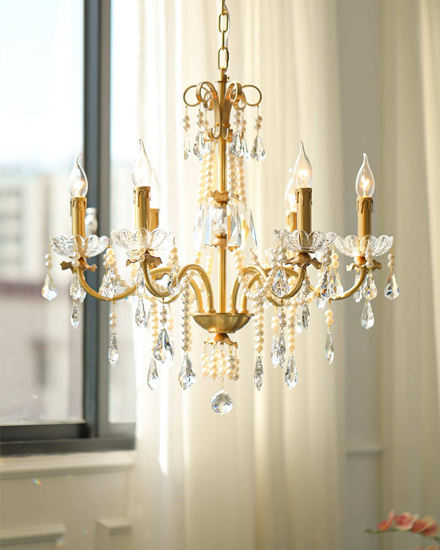 Allegri Crystal Chandelier - Lumpaz