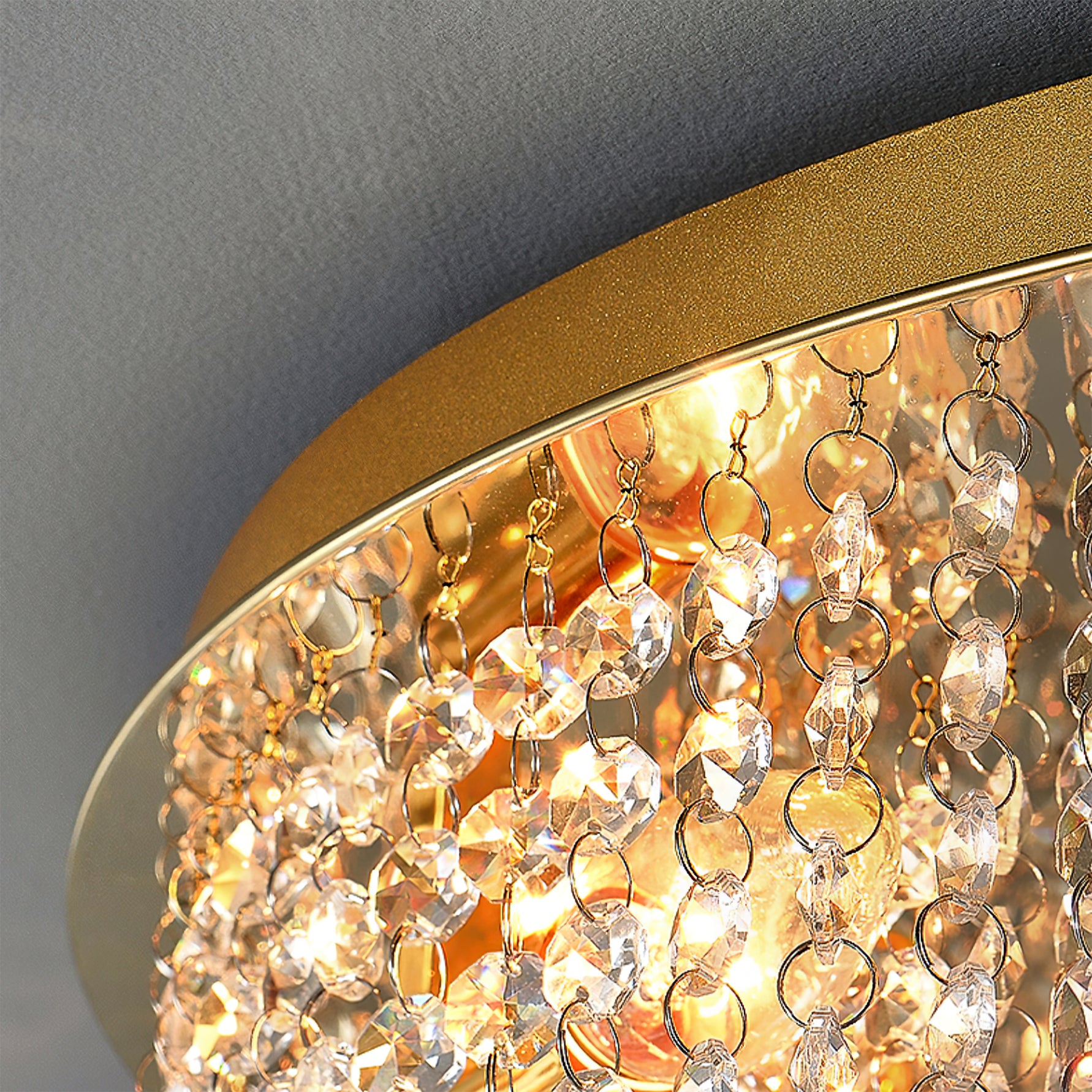 Beirio Crystal Ceiling Lamp - Lumpaz