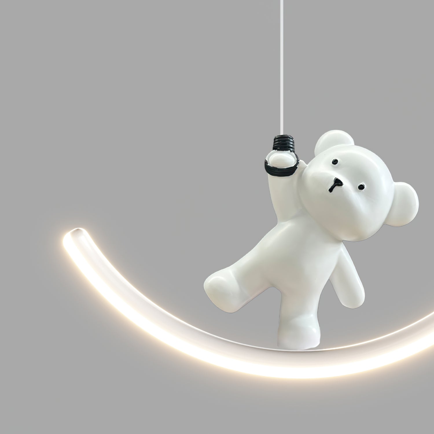 Bear Resin Pendant Lamp - Lumpaz