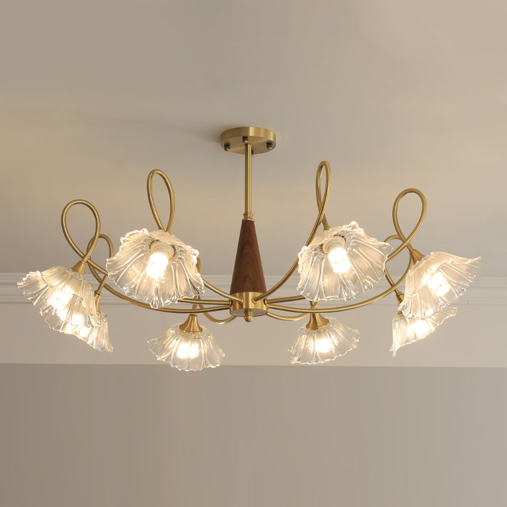 Ercole Glass Chandelier - Lumpaz
