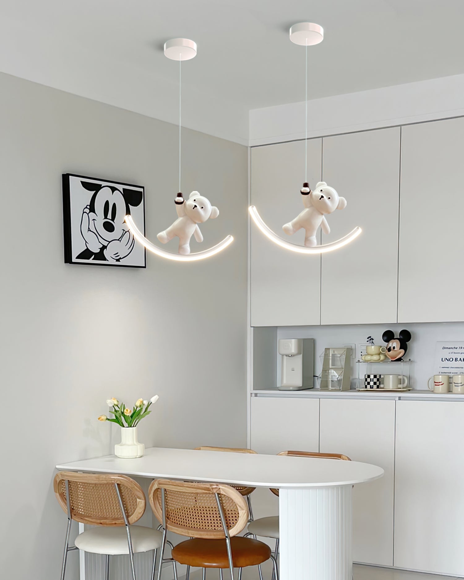 Bear Resin Pendant Lamp - Lumpaz