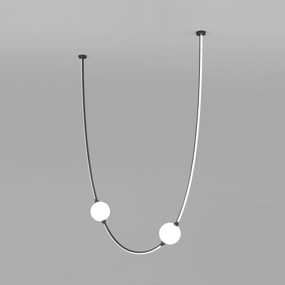 Linea Curva Chandelier - Lumpaz