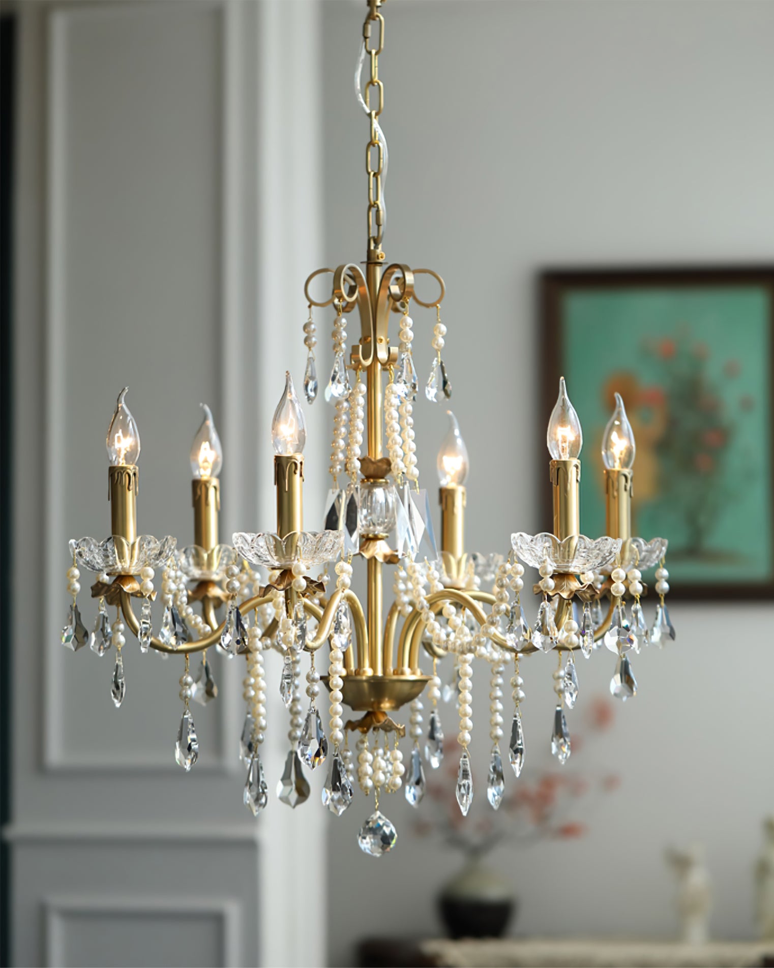 Allegri Crystal Chandelier - Lumpaz