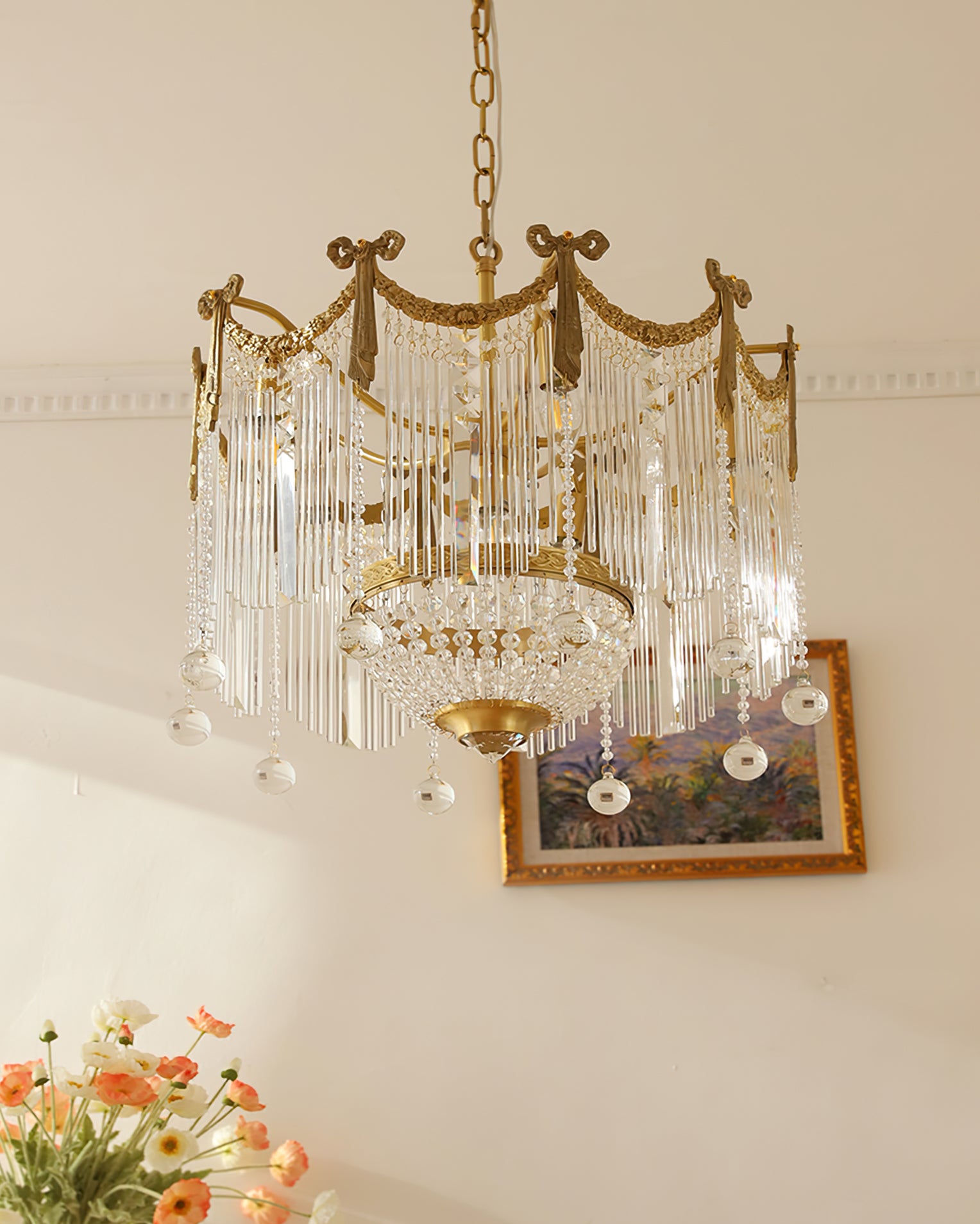 Palace Water Drop Chandelier - Lumpaz