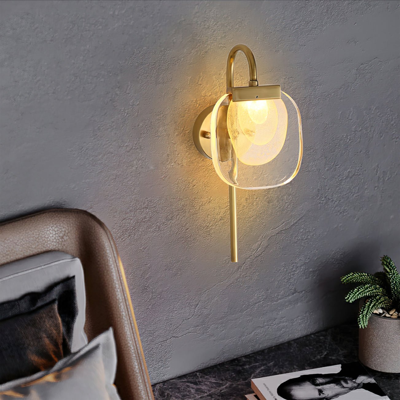 Satin Wall Lamp - Lumpaz