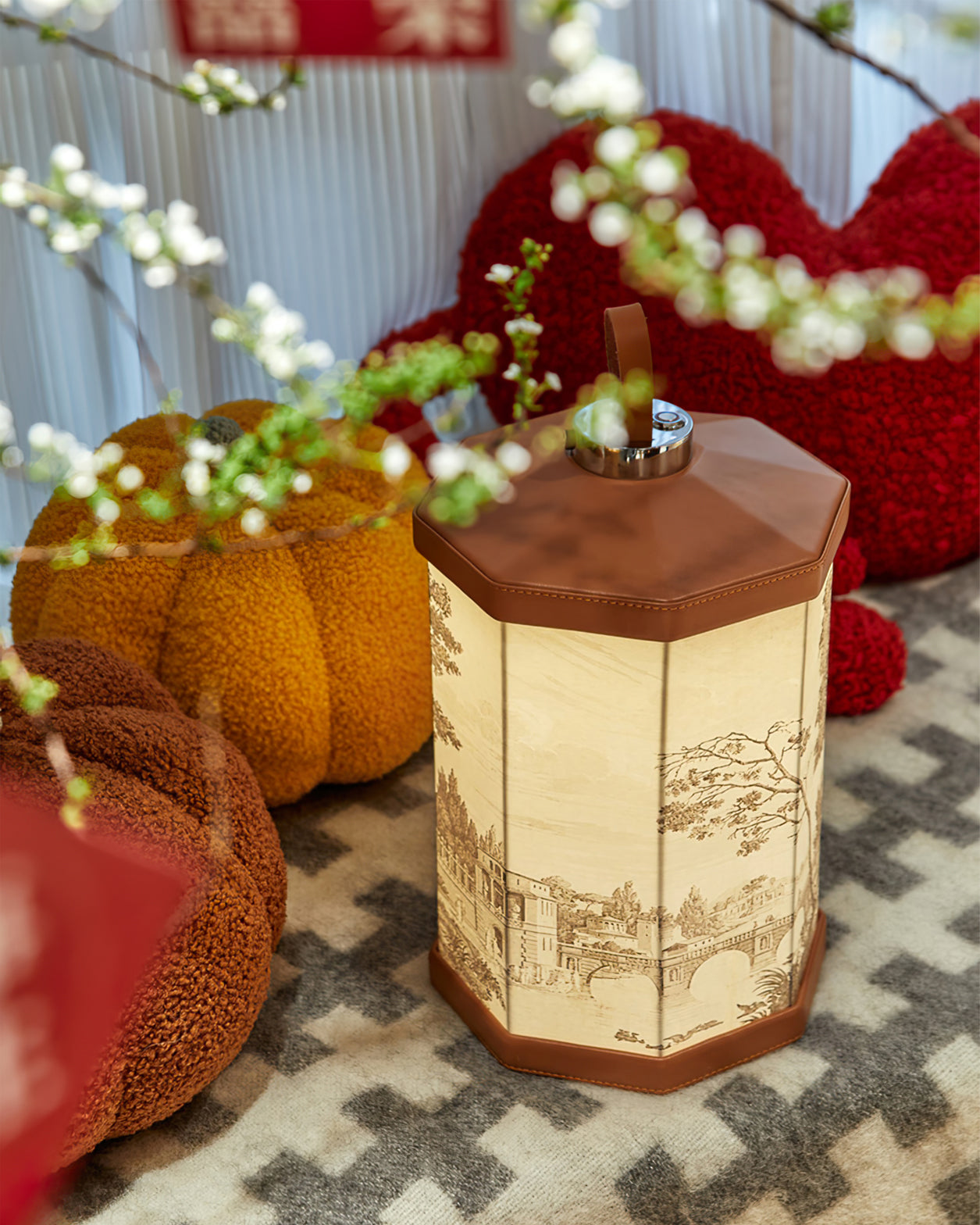 Castle Built-in Battery Table Lamp - Lumpaz