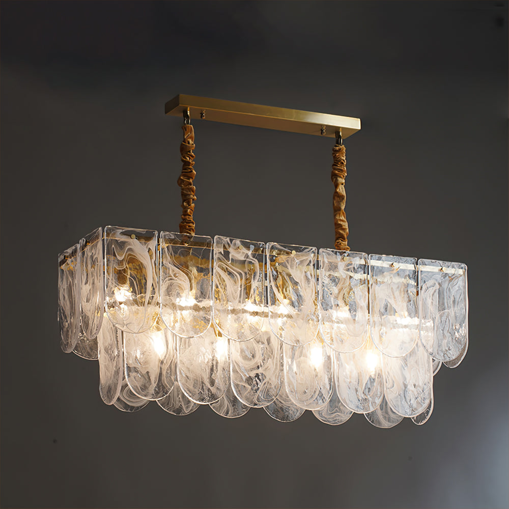 Nason Brass Chandelier - Lumpaz