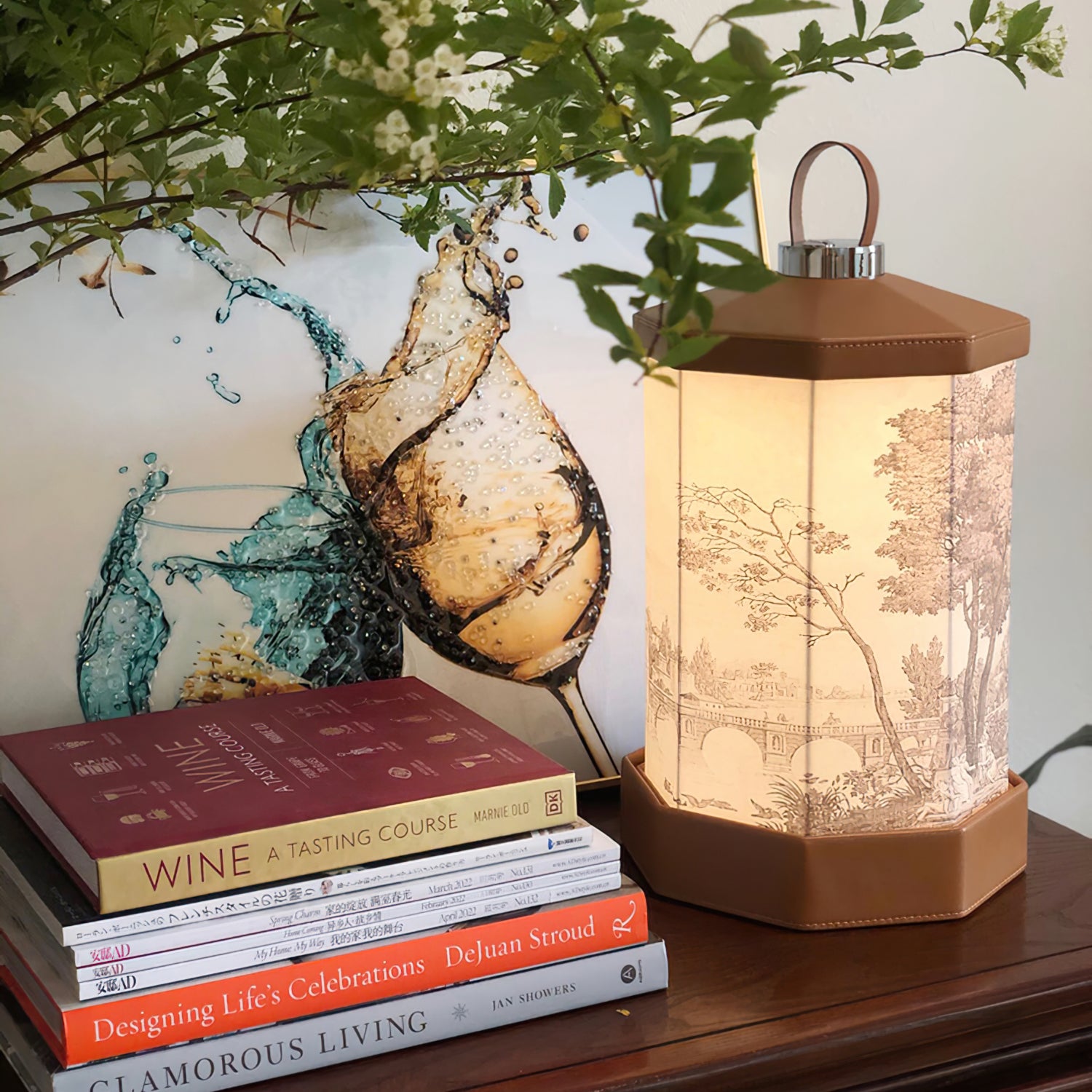 Castle Built-in Battery Table Lamp - Lumpaz
