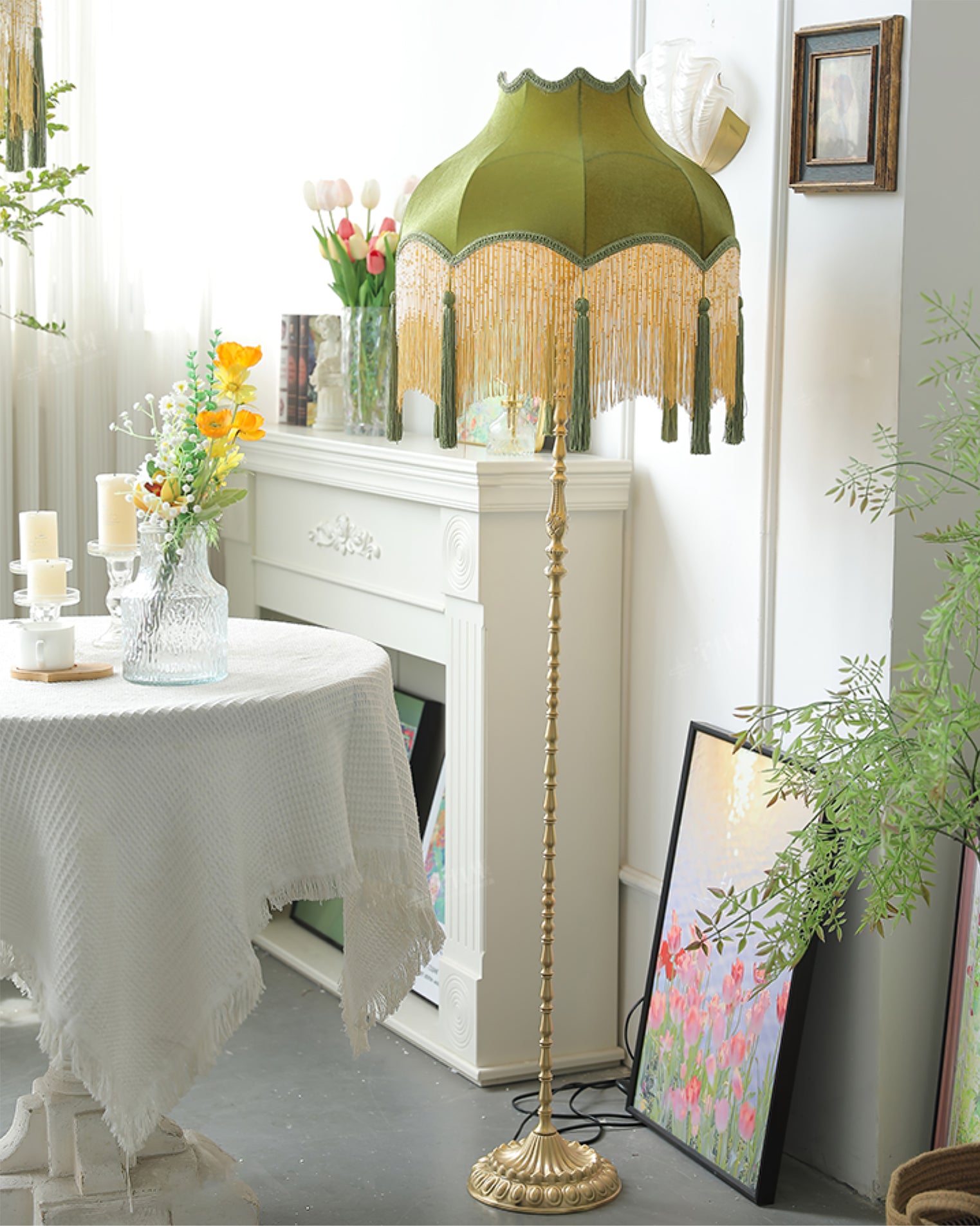 Kennedy Fabric Floor Lamp - Lumpaz