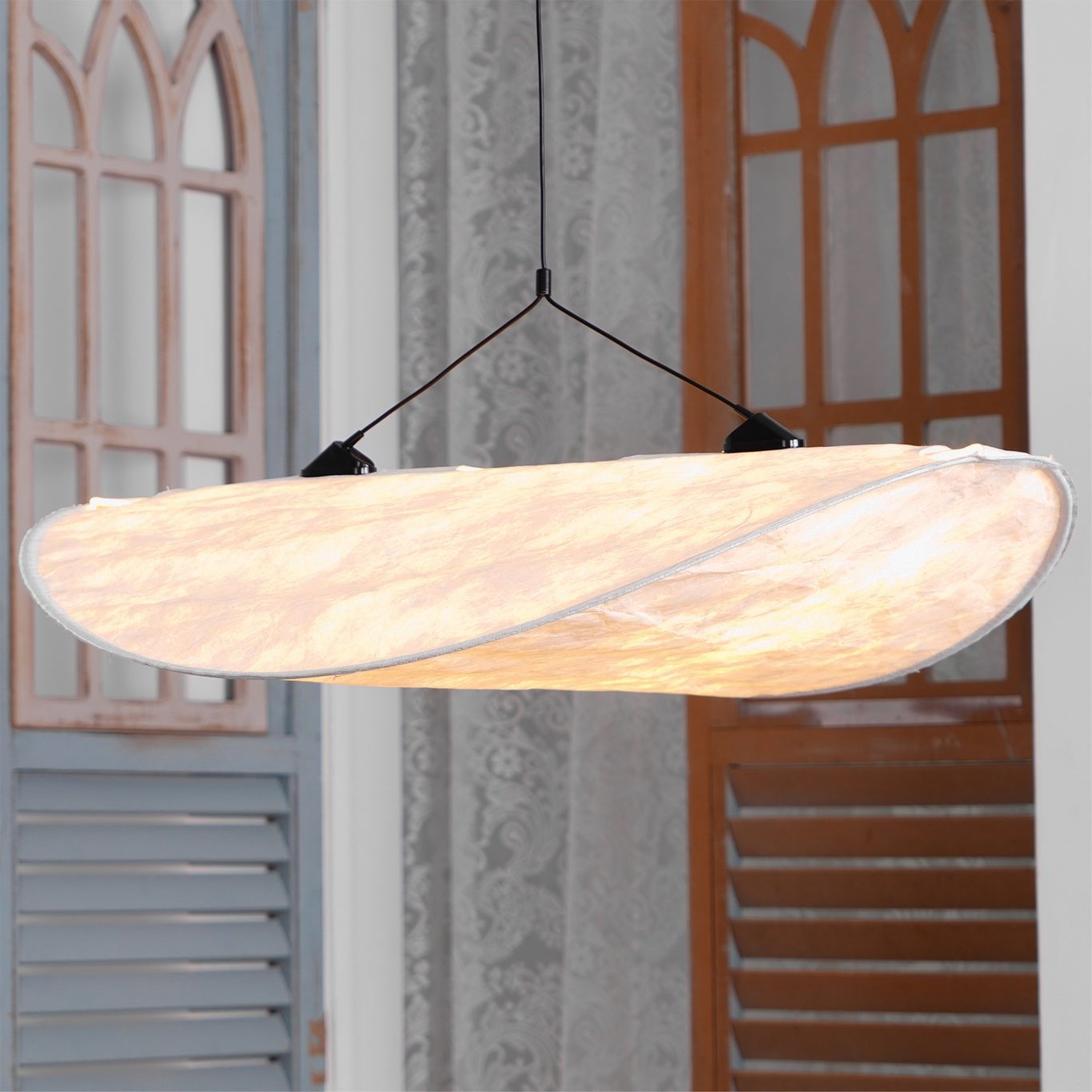 Tense Tyvek Pendant Lamp - Lumpaz