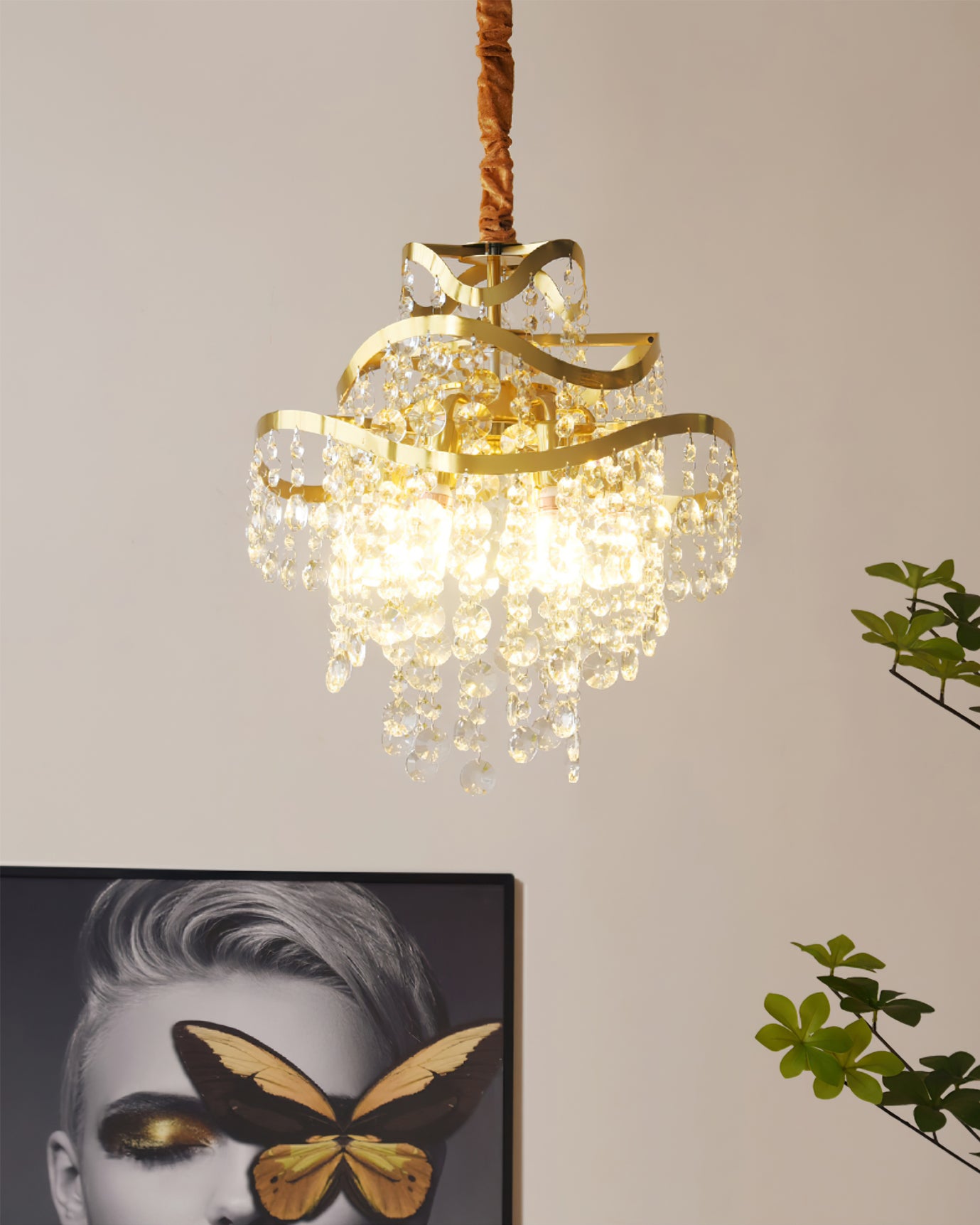 Luna Crystal Chandelier - Lumpaz