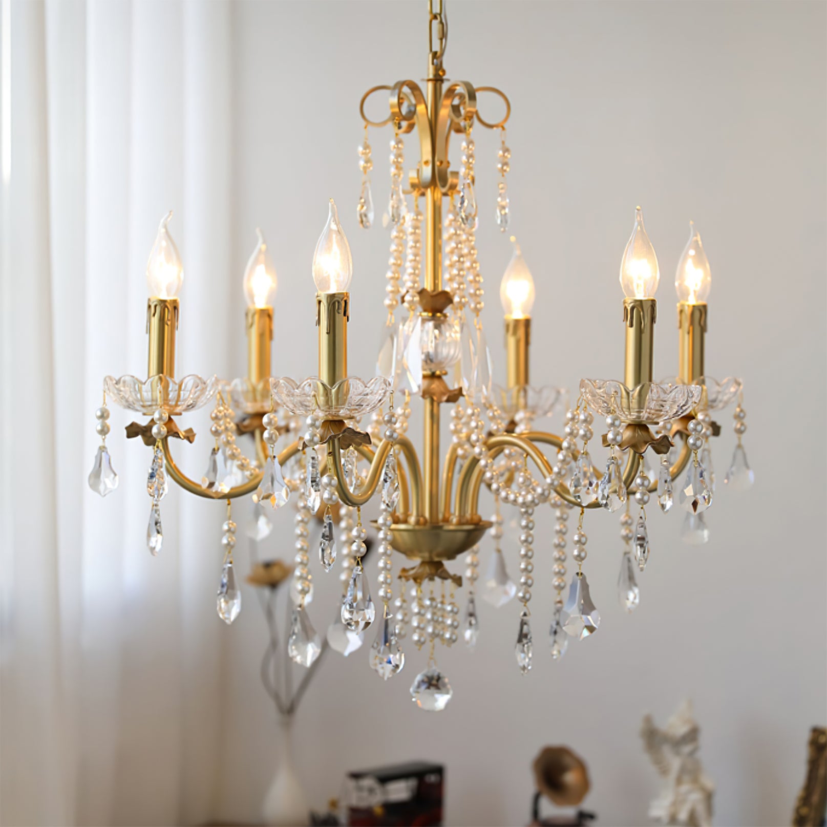Allegri Crystal Chandelier - Lumpaz