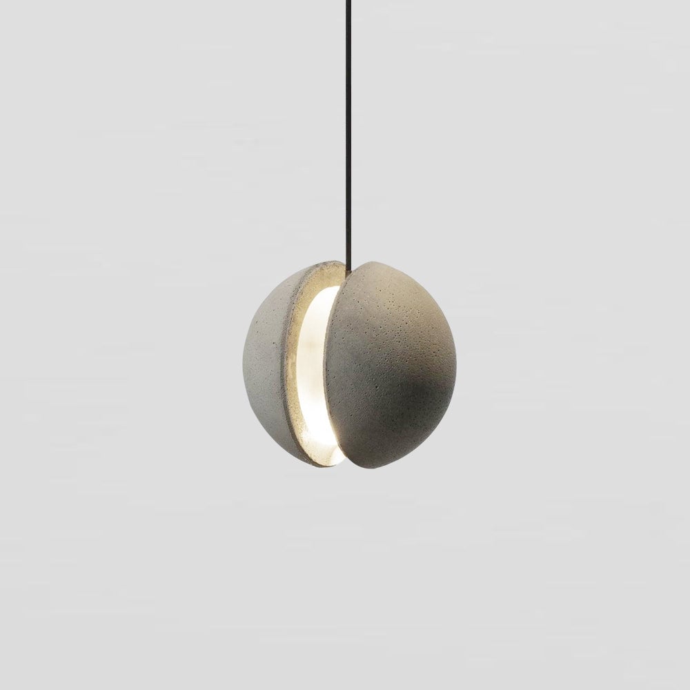 Moon Cement Pendant Lamp - Lumpaz