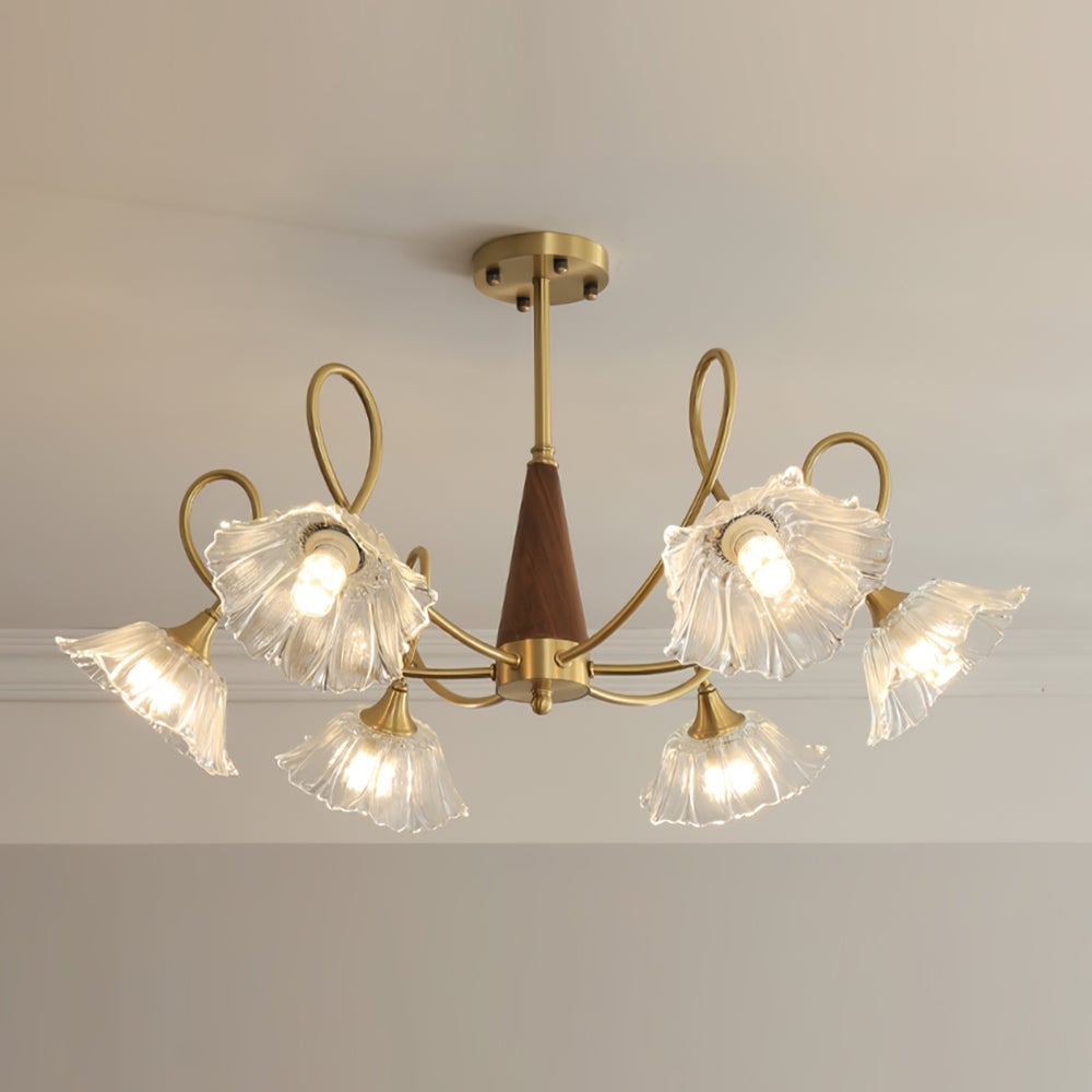 Ercole Glass Chandelier - Lumpaz