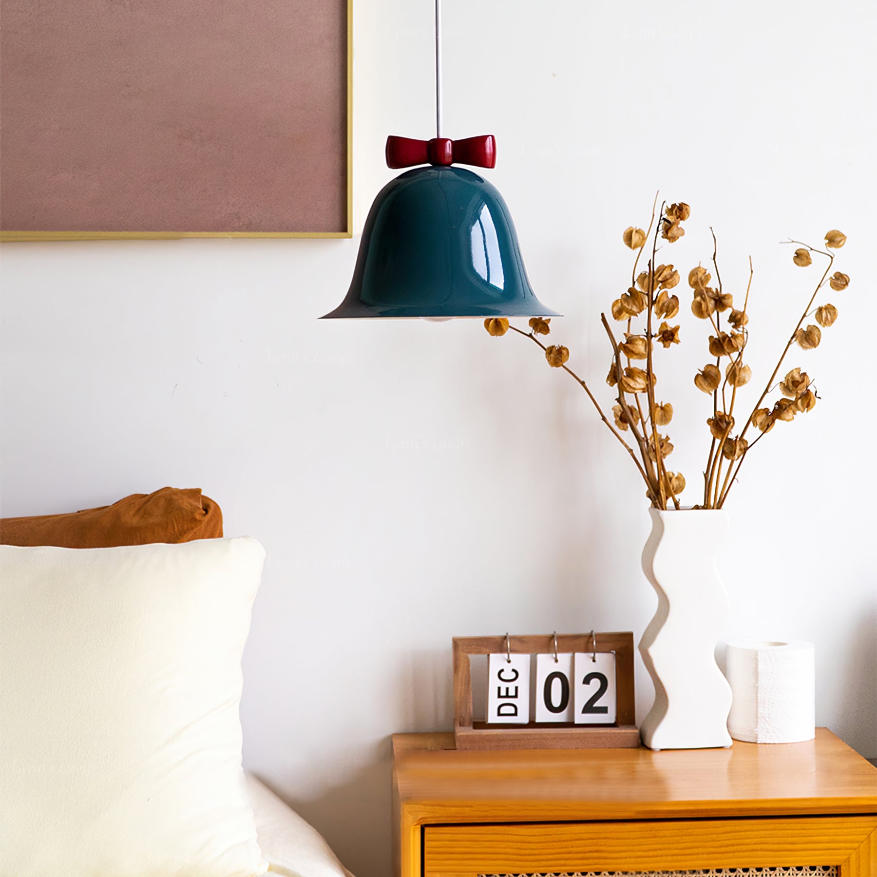 Bow Bell Pendant Lamp - Lumpaz