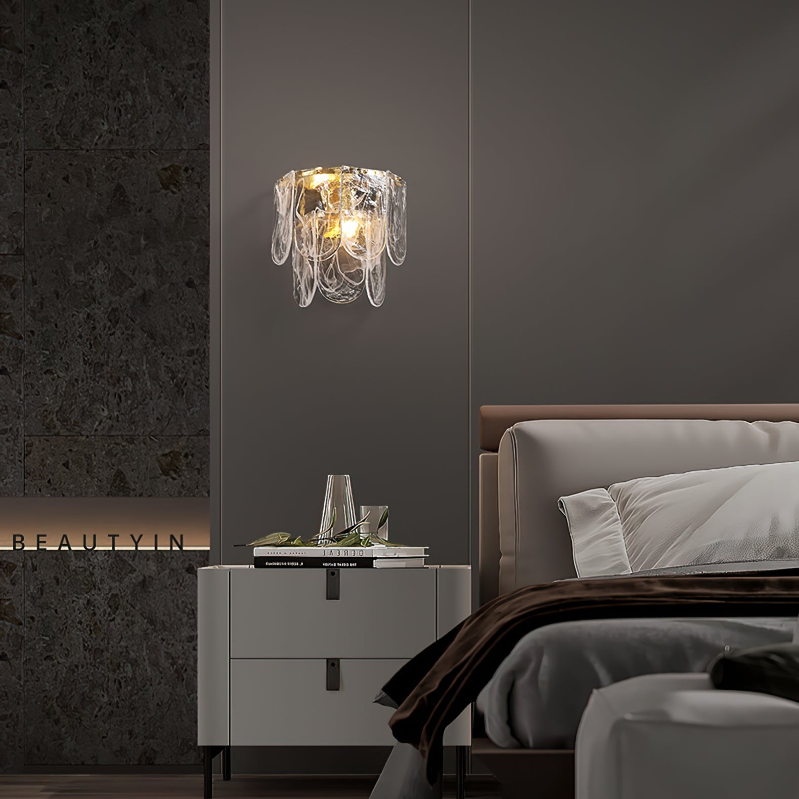Nason Brass Wall Lamp - Lumpaz