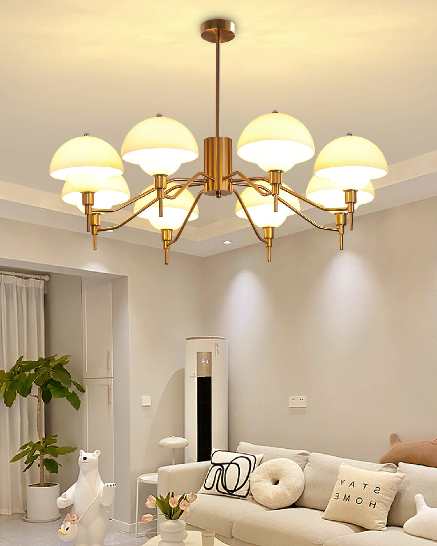 Anchored Orb Chandelier - Lumpaz