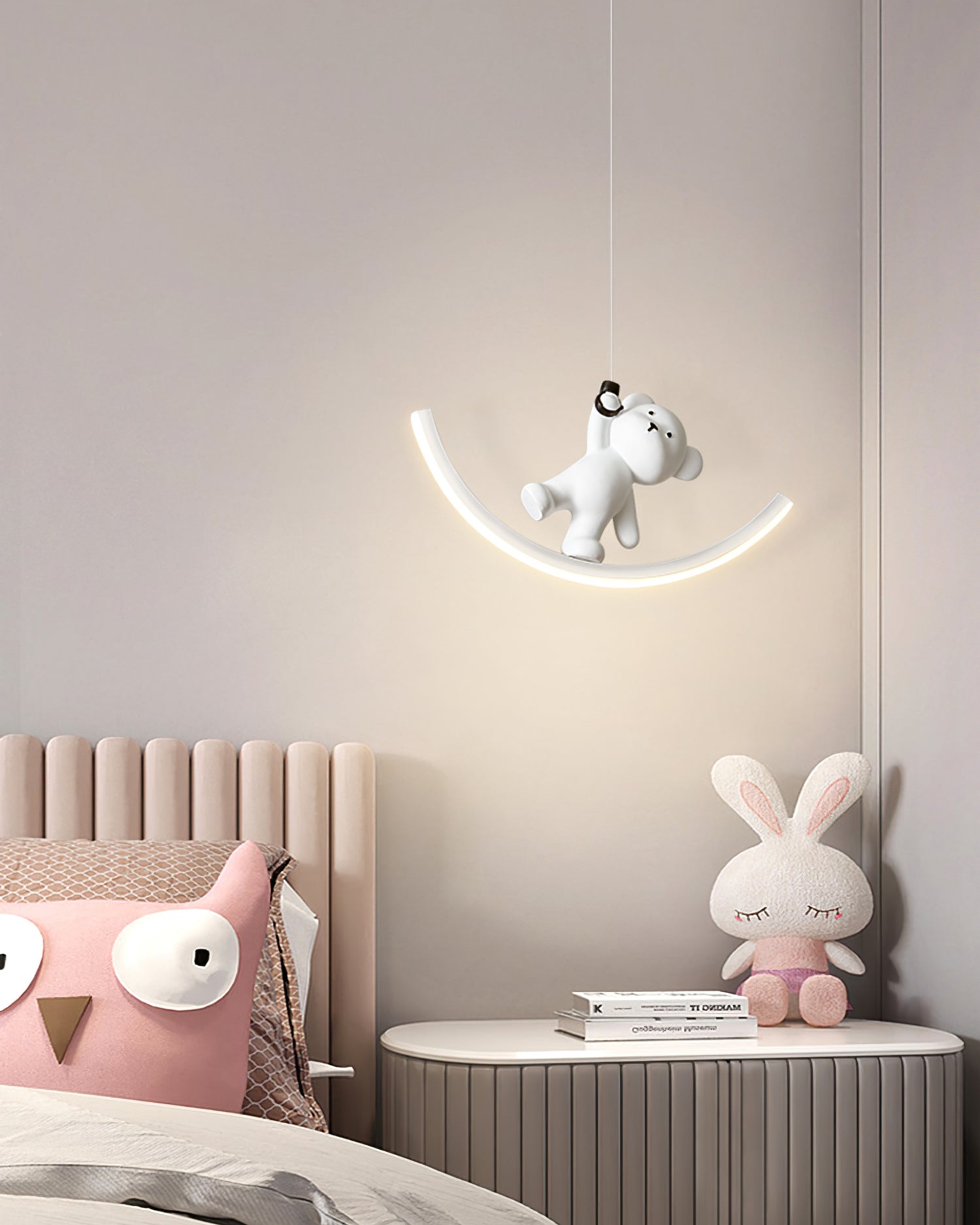 Bear Resin Pendant Lamp - Lumpaz