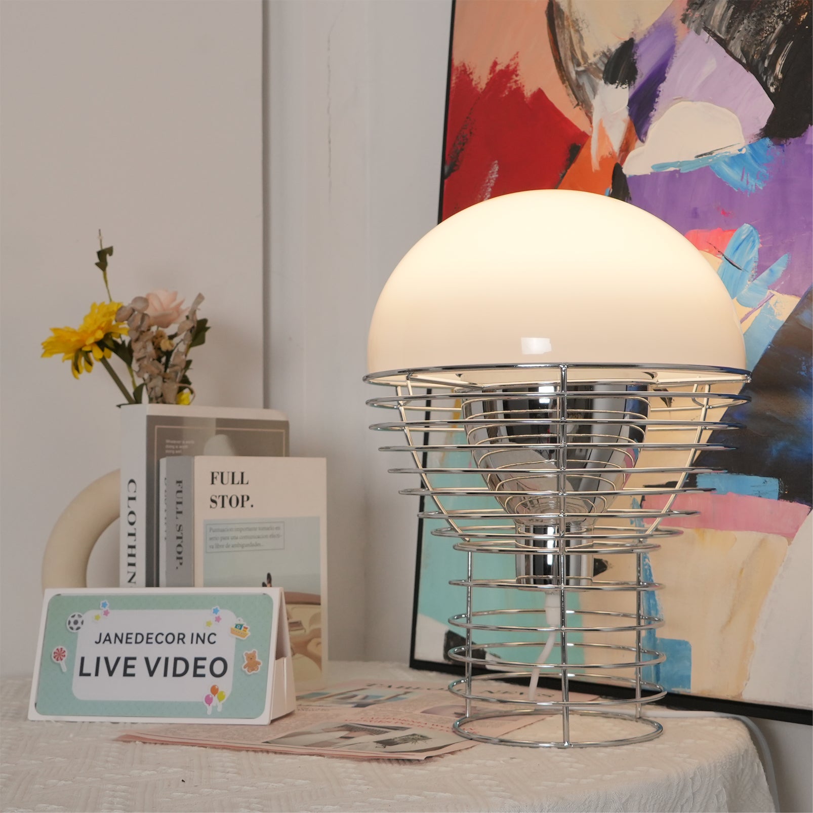 Wire Table Lamp - Lumpaz