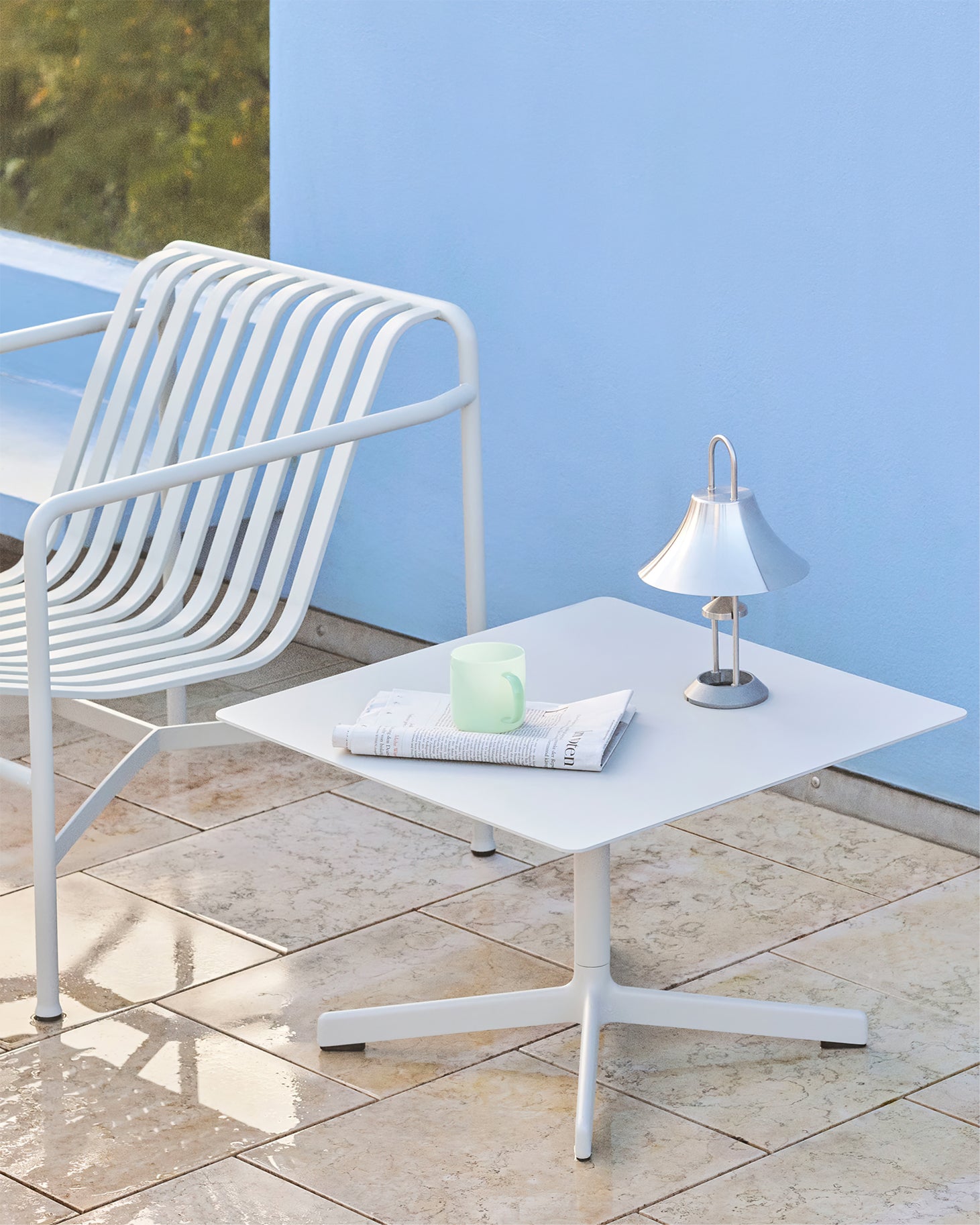 Mousqueton Outdoor Built-in Battery Table Lamp - Lumpaz