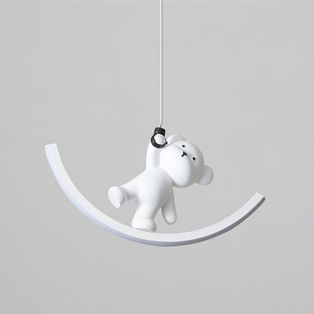Bear Resin Pendant Lamp - Lumpaz