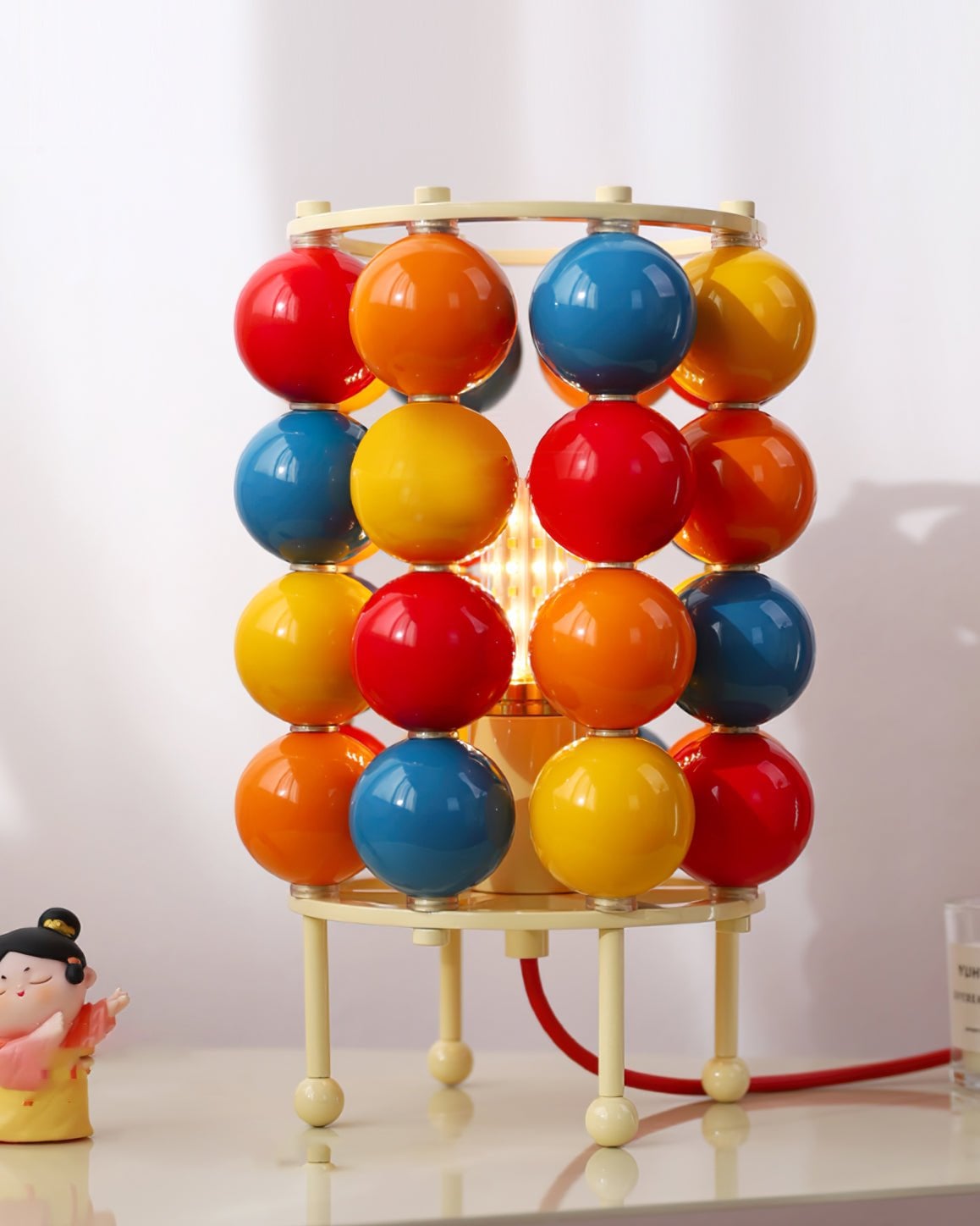 Panton Ball Table Lamp - Lumpaz