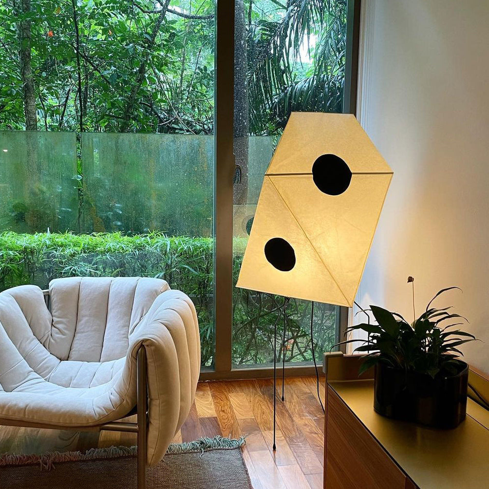 Washi Paper Floor Lamp - Lumpaz