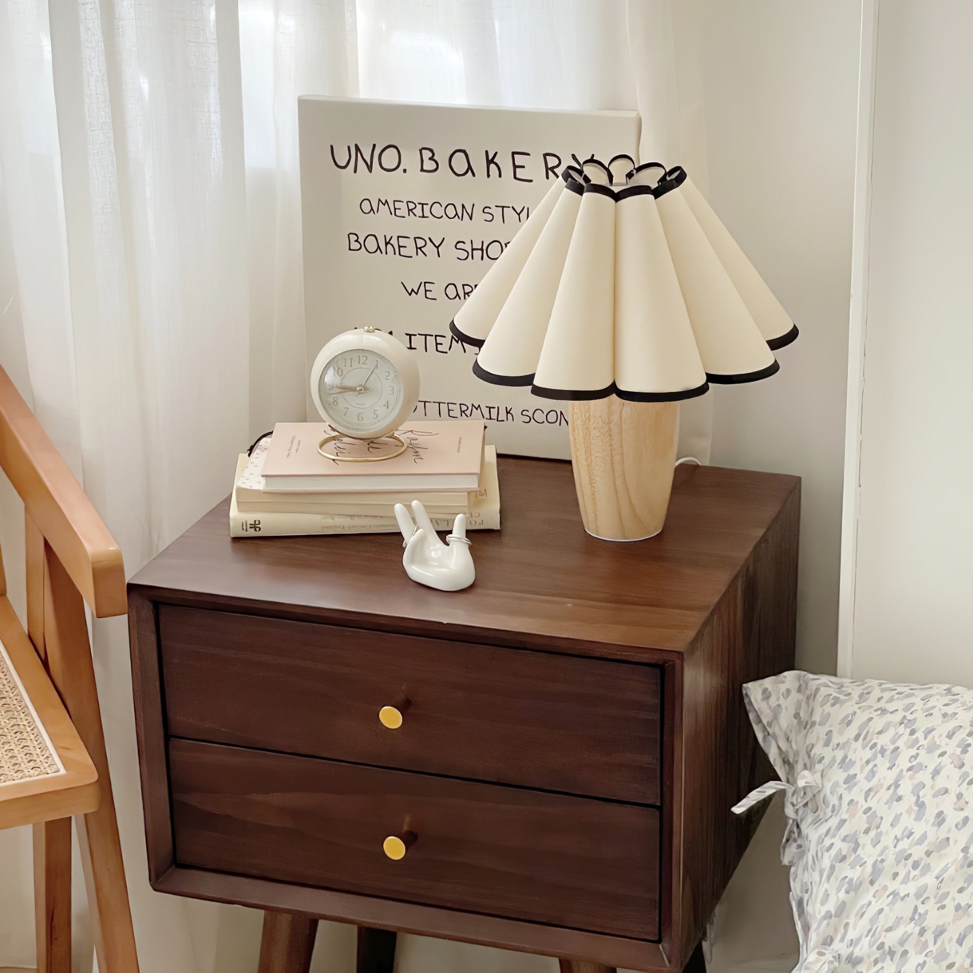 Vintage Fluted Table Lamp - Lumpaz